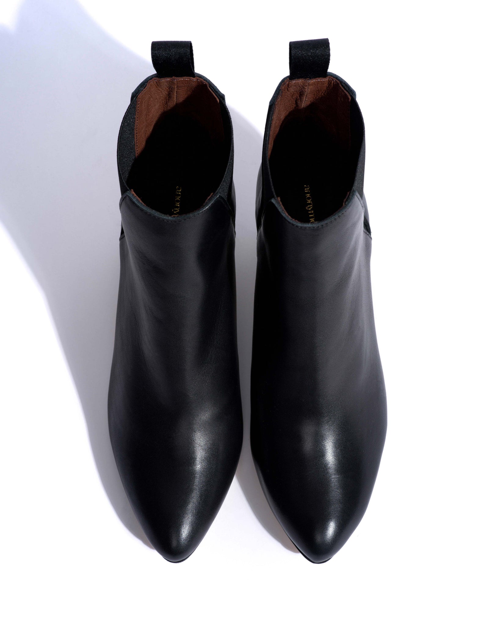 Clivia 50 cone Soft calf Black - Anonymous Copenhagen Ankle boots