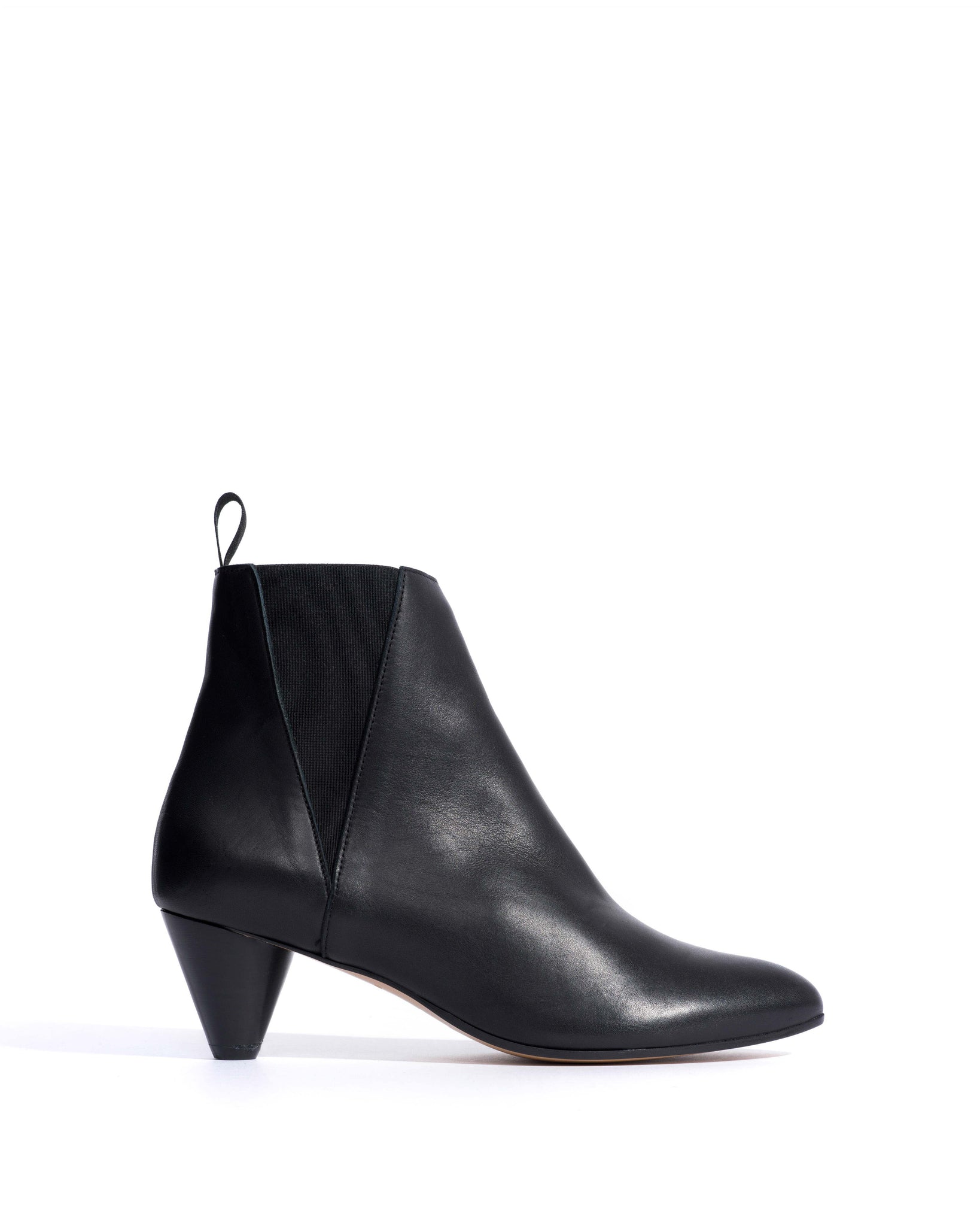 Clivia 50 cone Soft calf Black - Anonymous Copenhagen Ankle boots