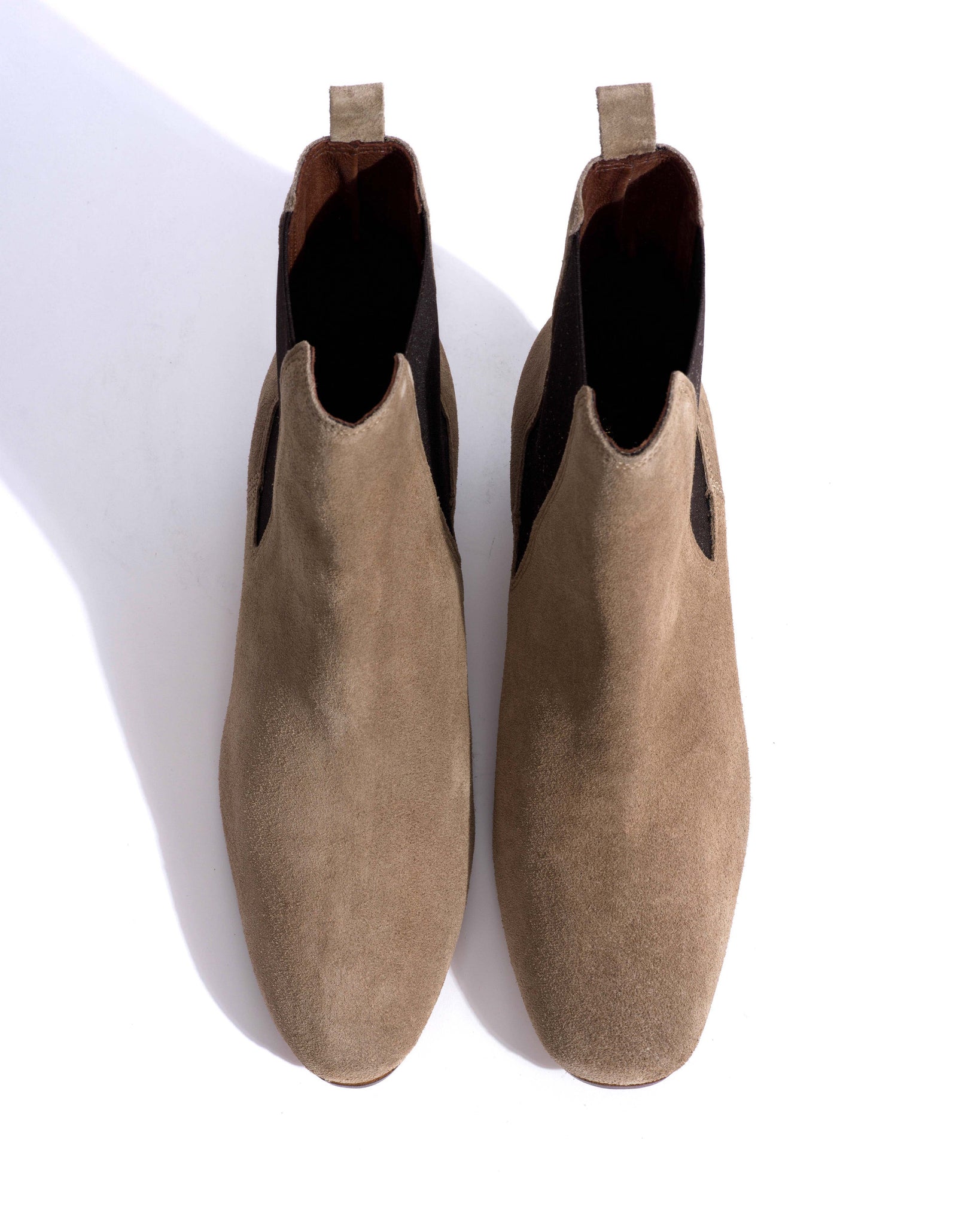 Niabella Calf suede Mushroom