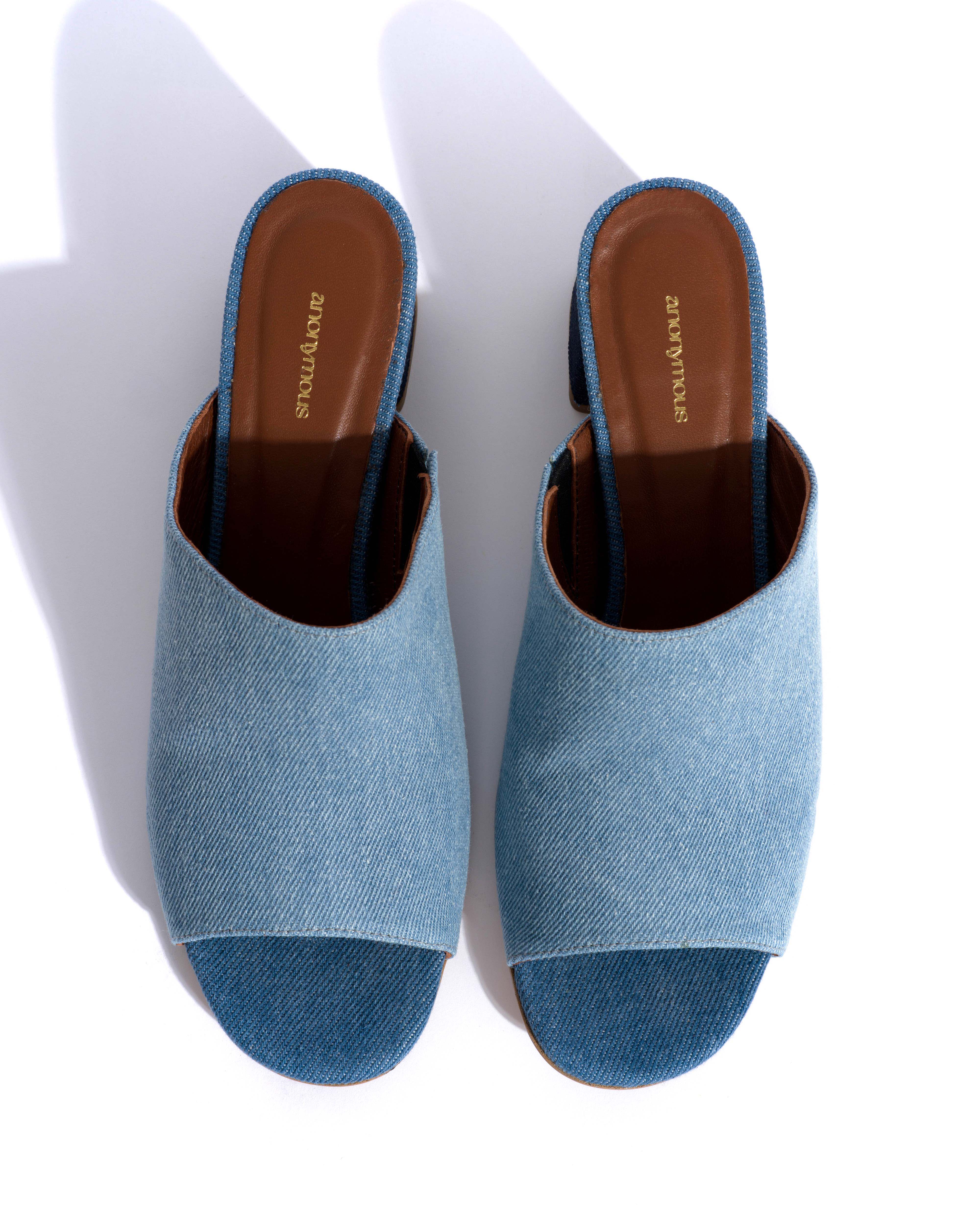 Horizon 55 Denim mix Sky & navy & ocean blue