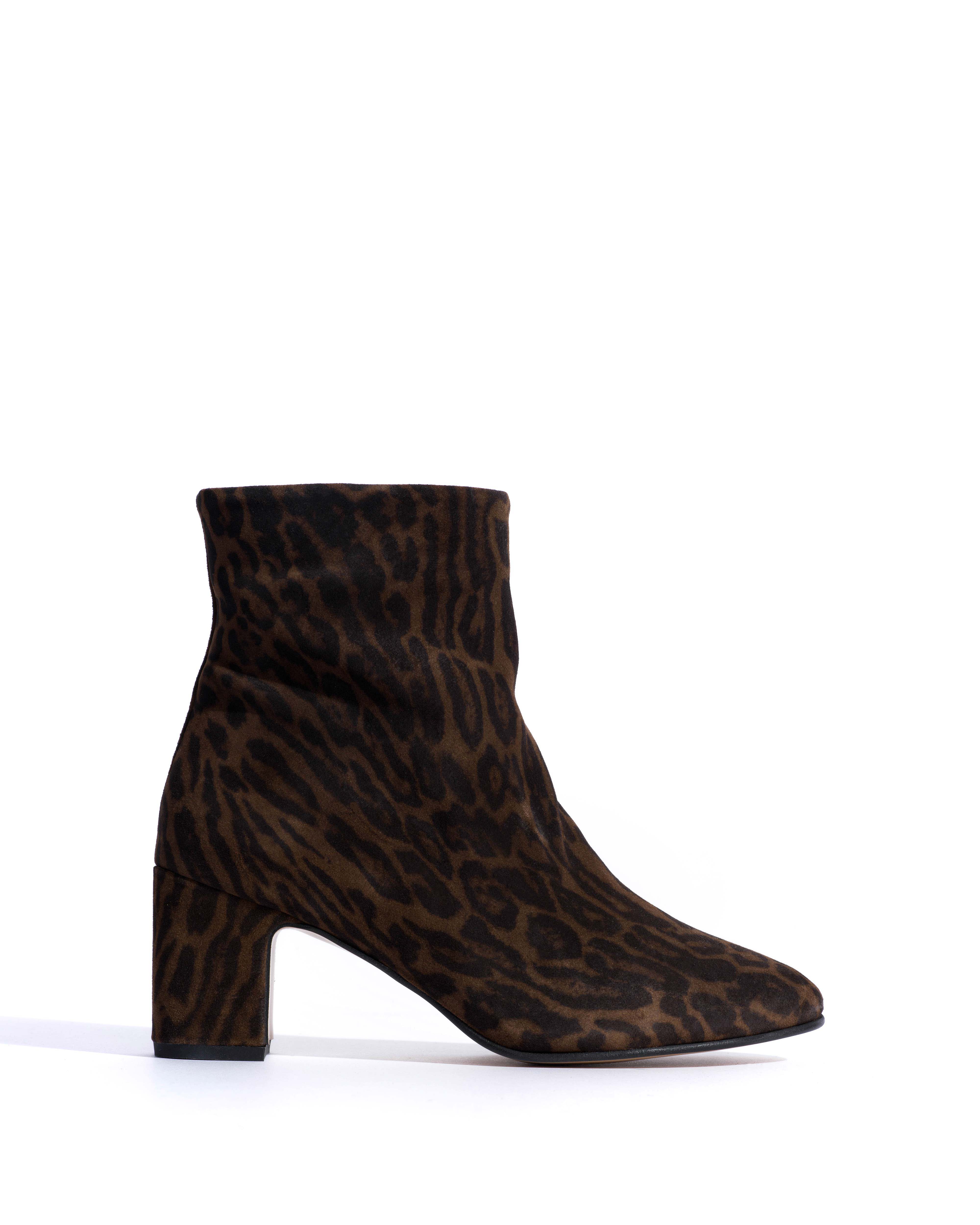 Hanny 55 Calf suede print Jaguar
