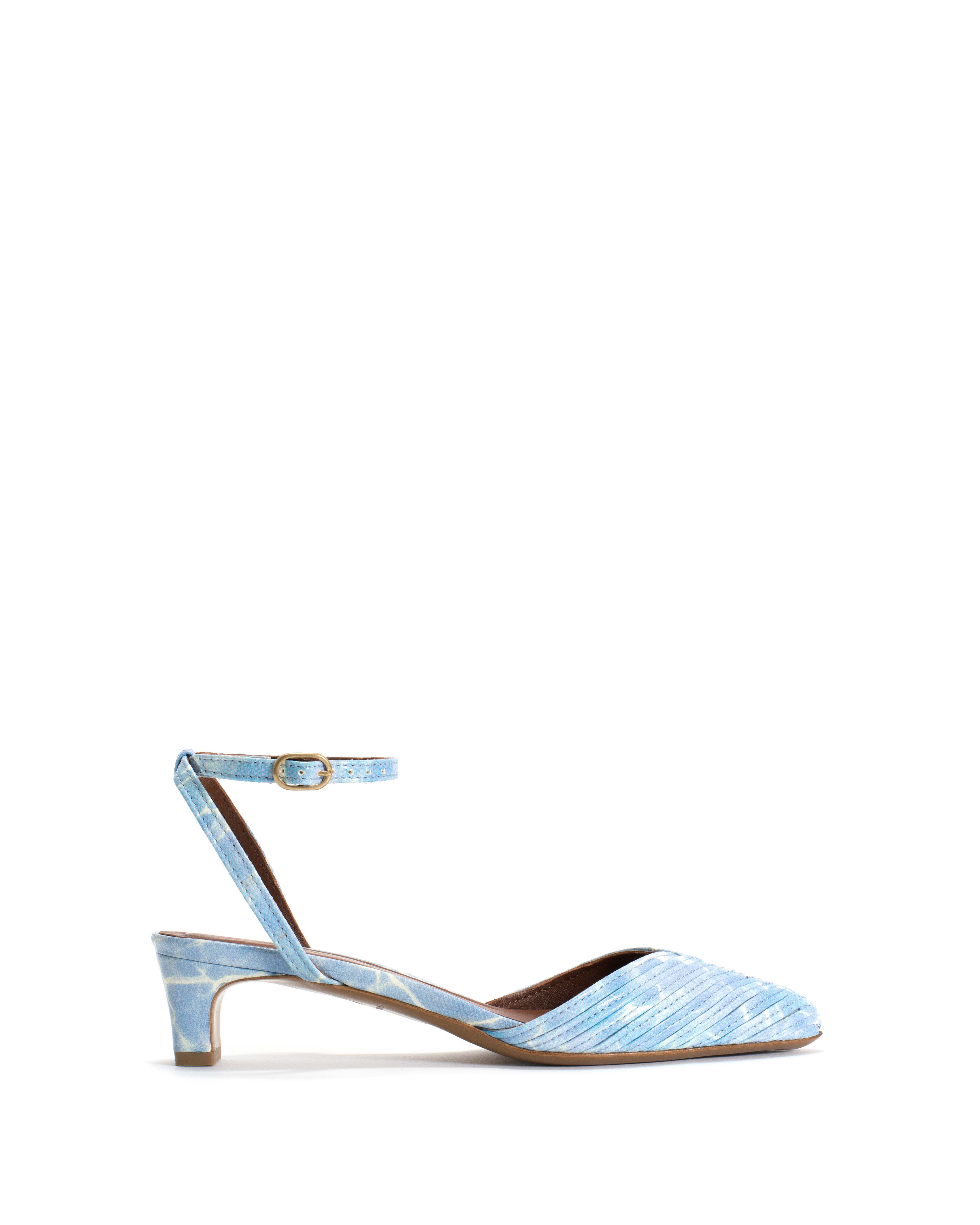 Givia 40 Silky lamb print Pool