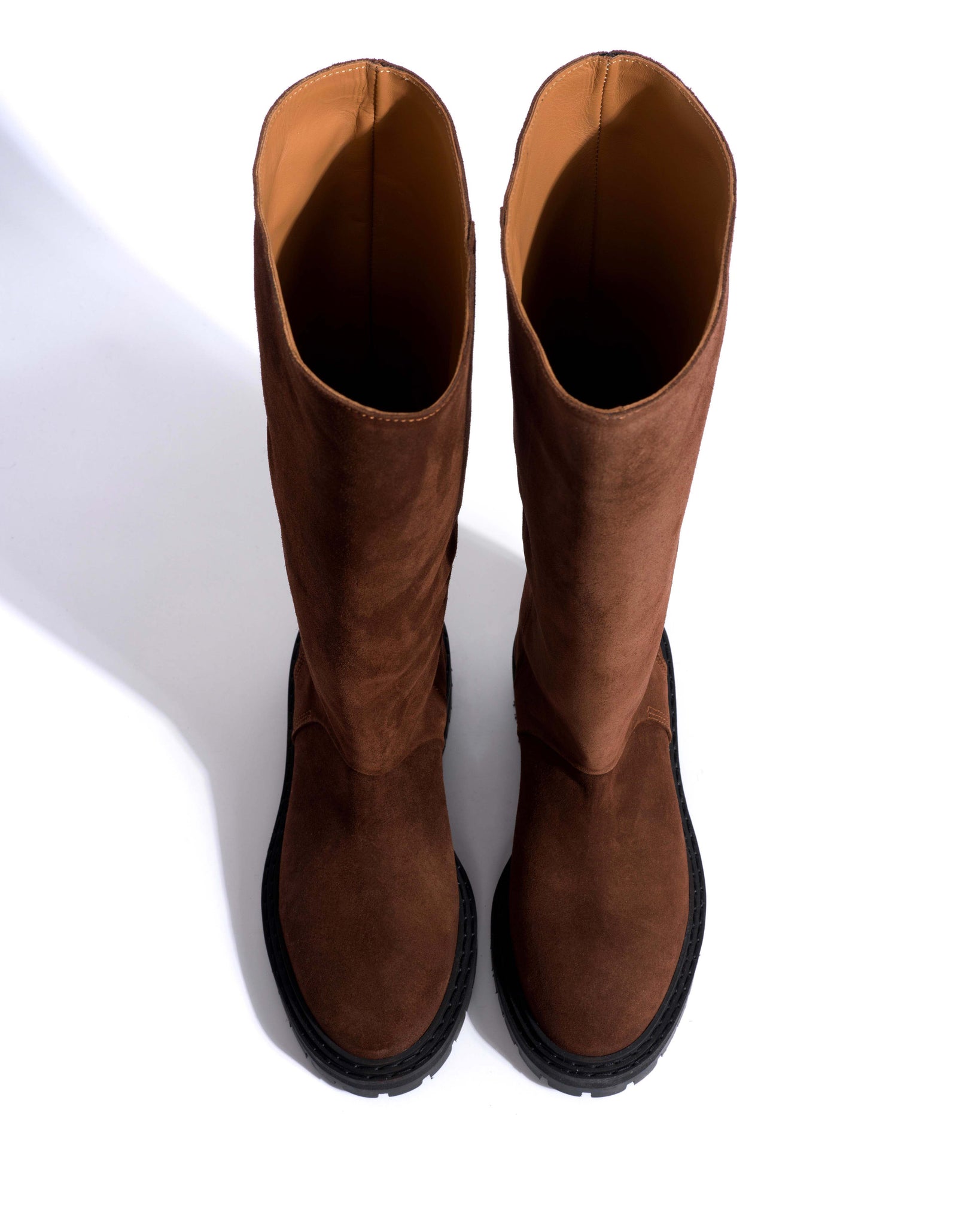 Vivian Calf suede Chocolate