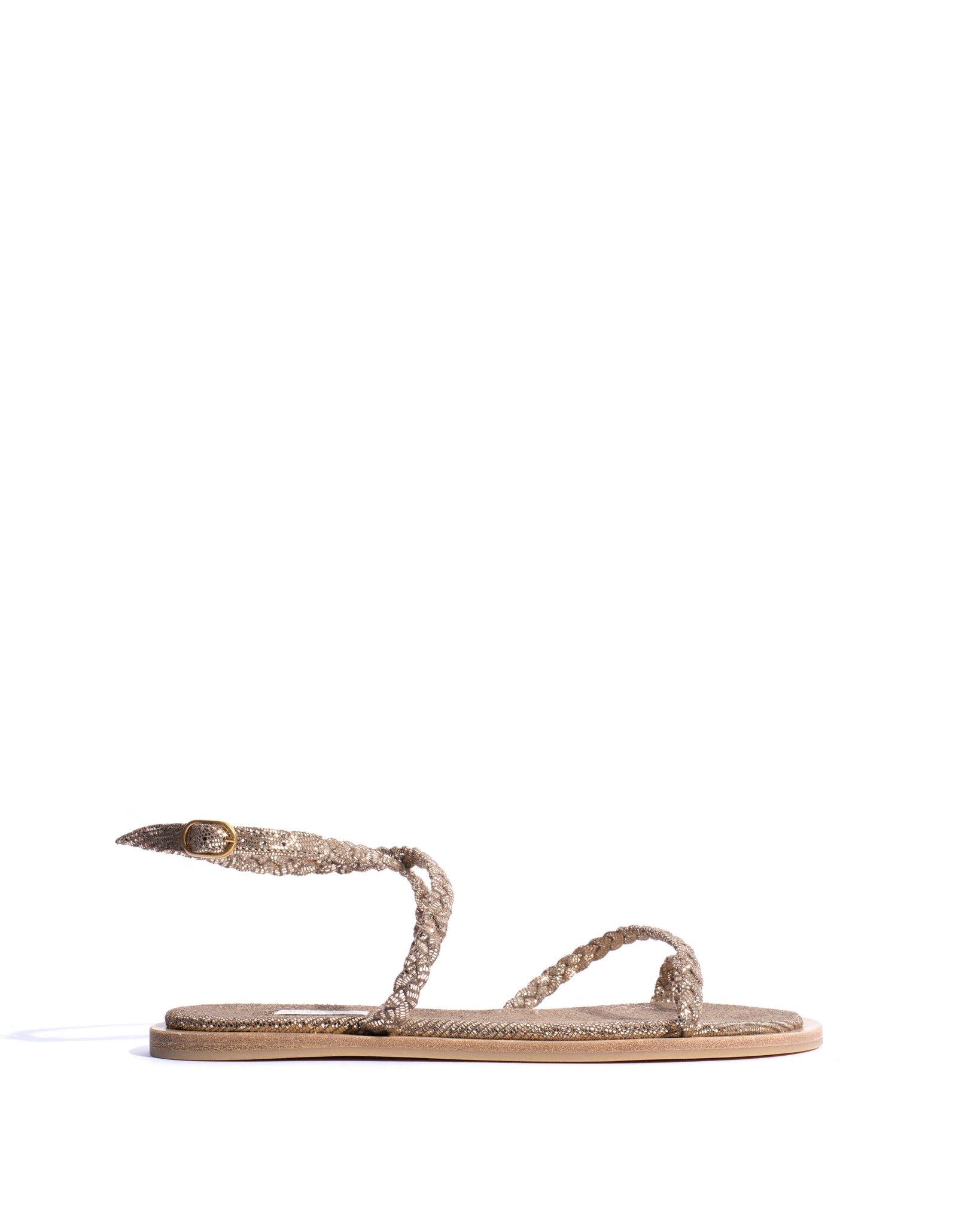 Cinca 10 classic Lizard metallic goat Vintage champagne - Anonymous Copenhagen Shoes