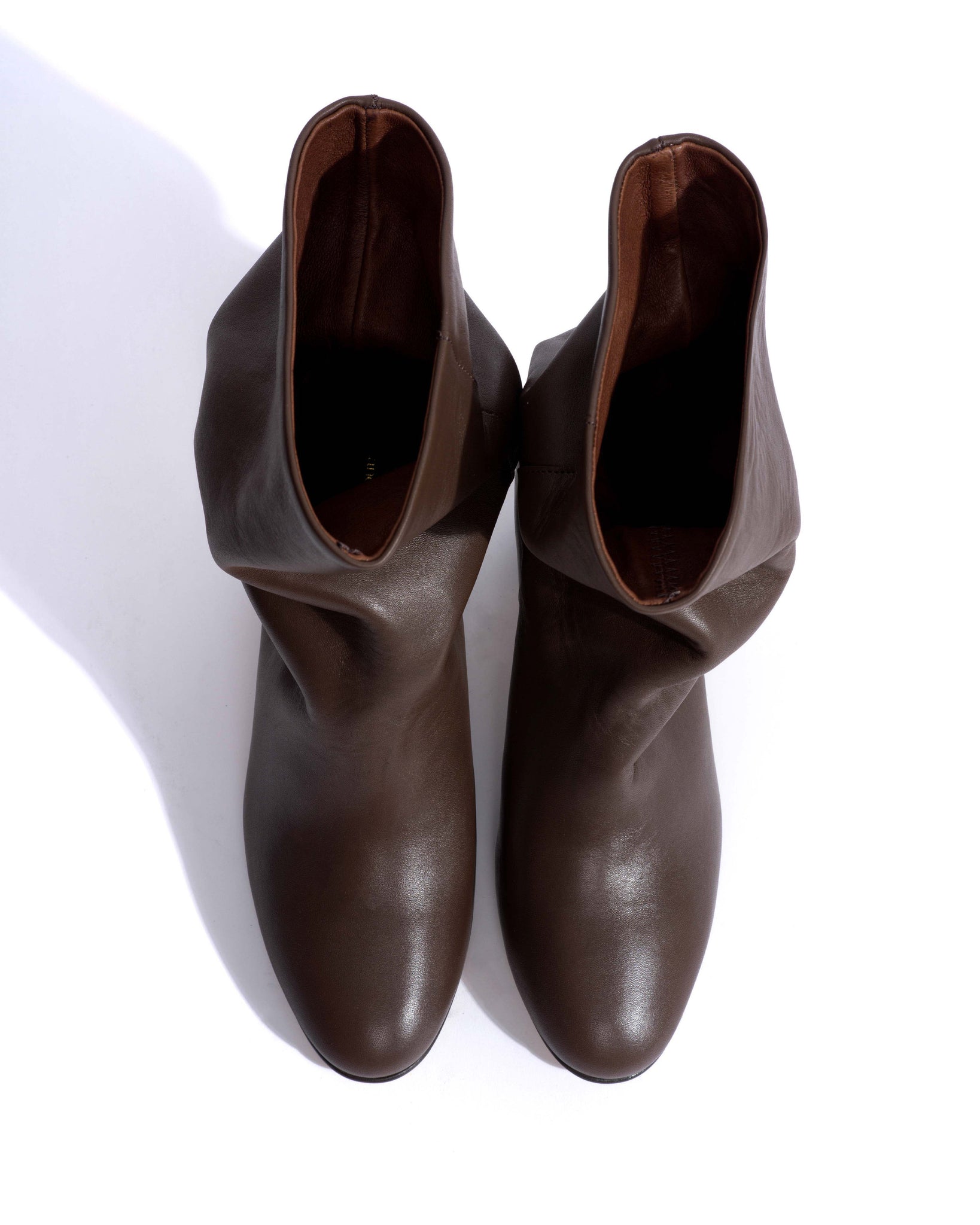 Lully 55 Soft calf Dark taupe