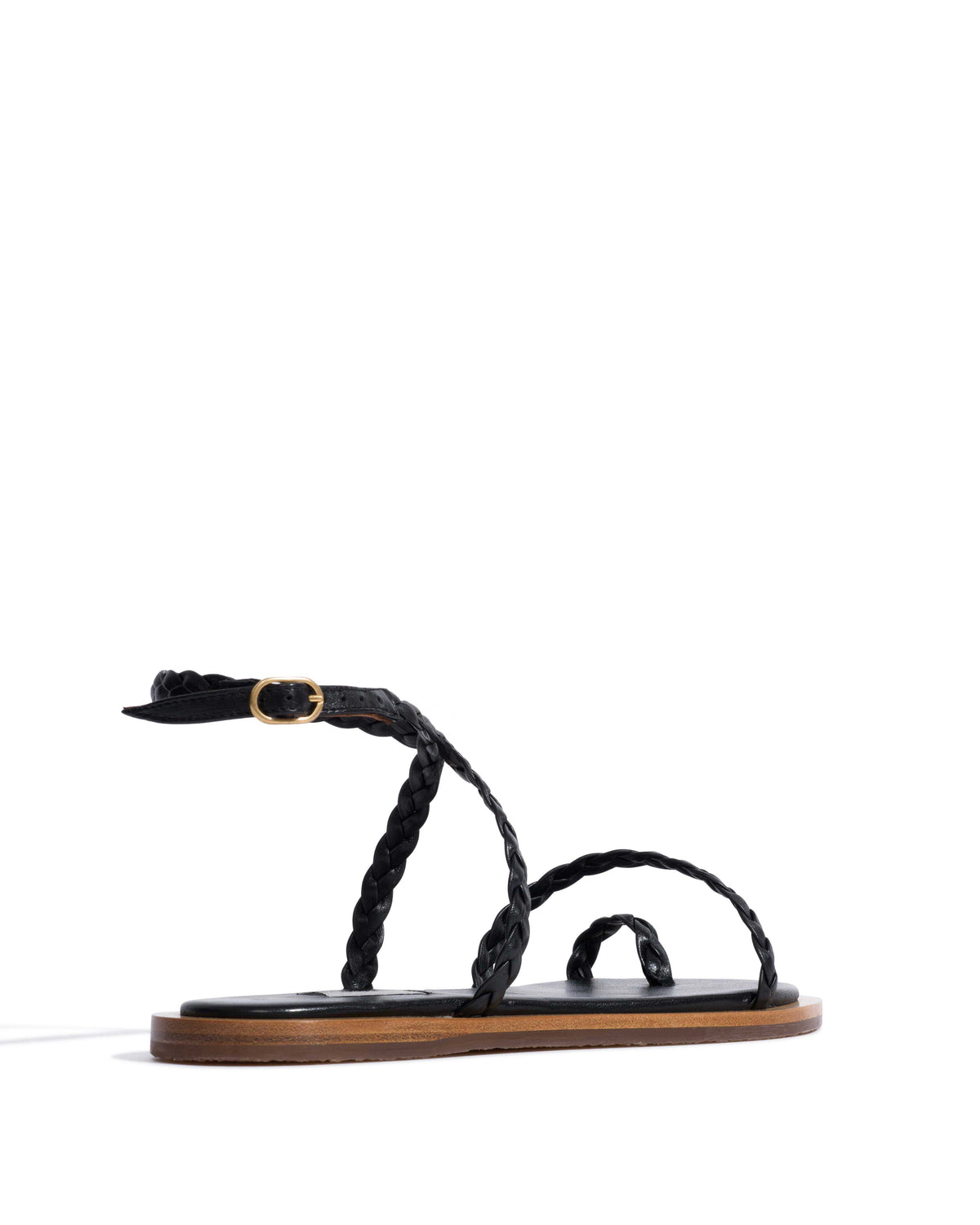 Cinca 10 hand-braided Hand-braided leather Black