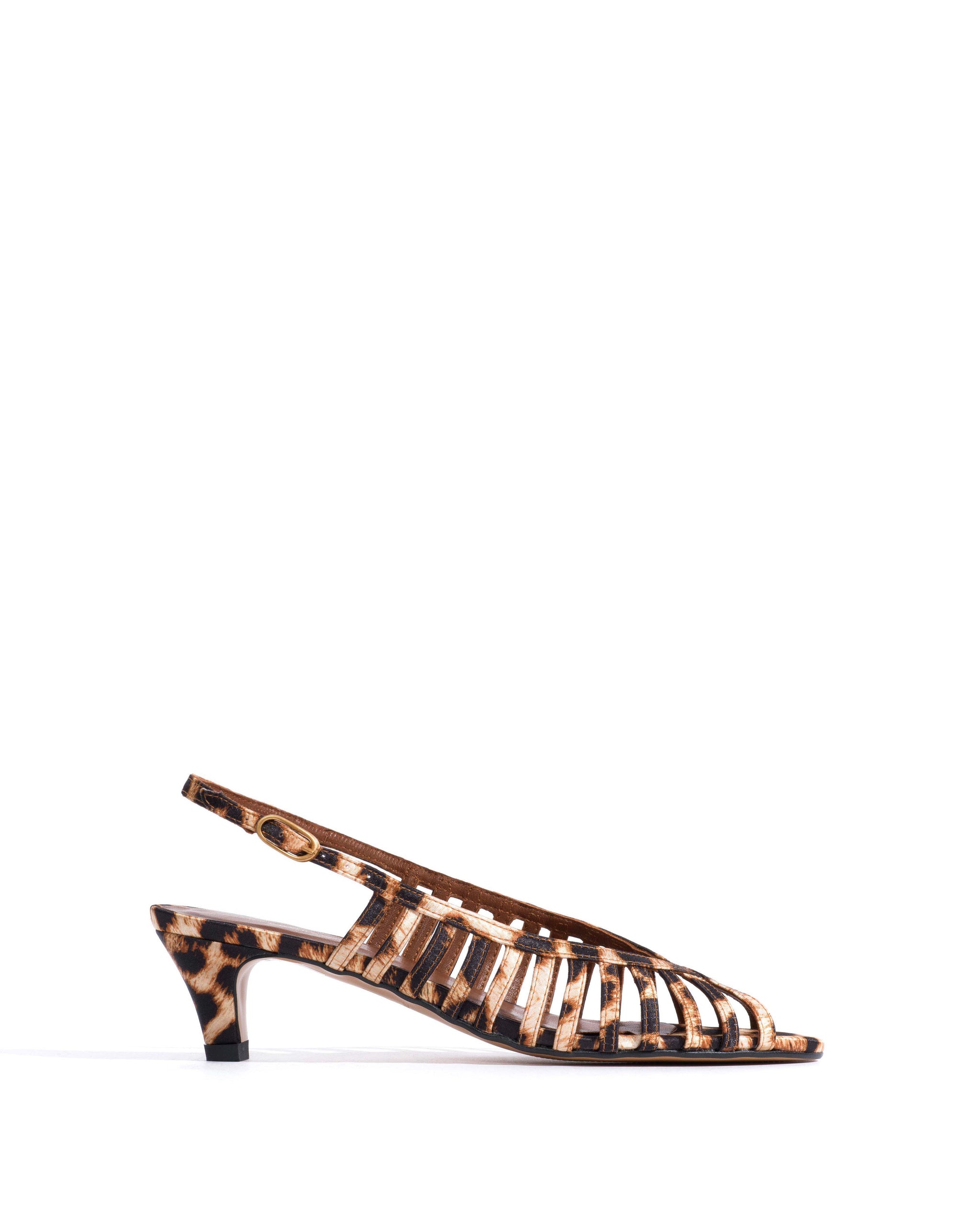Carminho 40 stiletto Satin print Leopard - Anonymous Copenhagen Heels