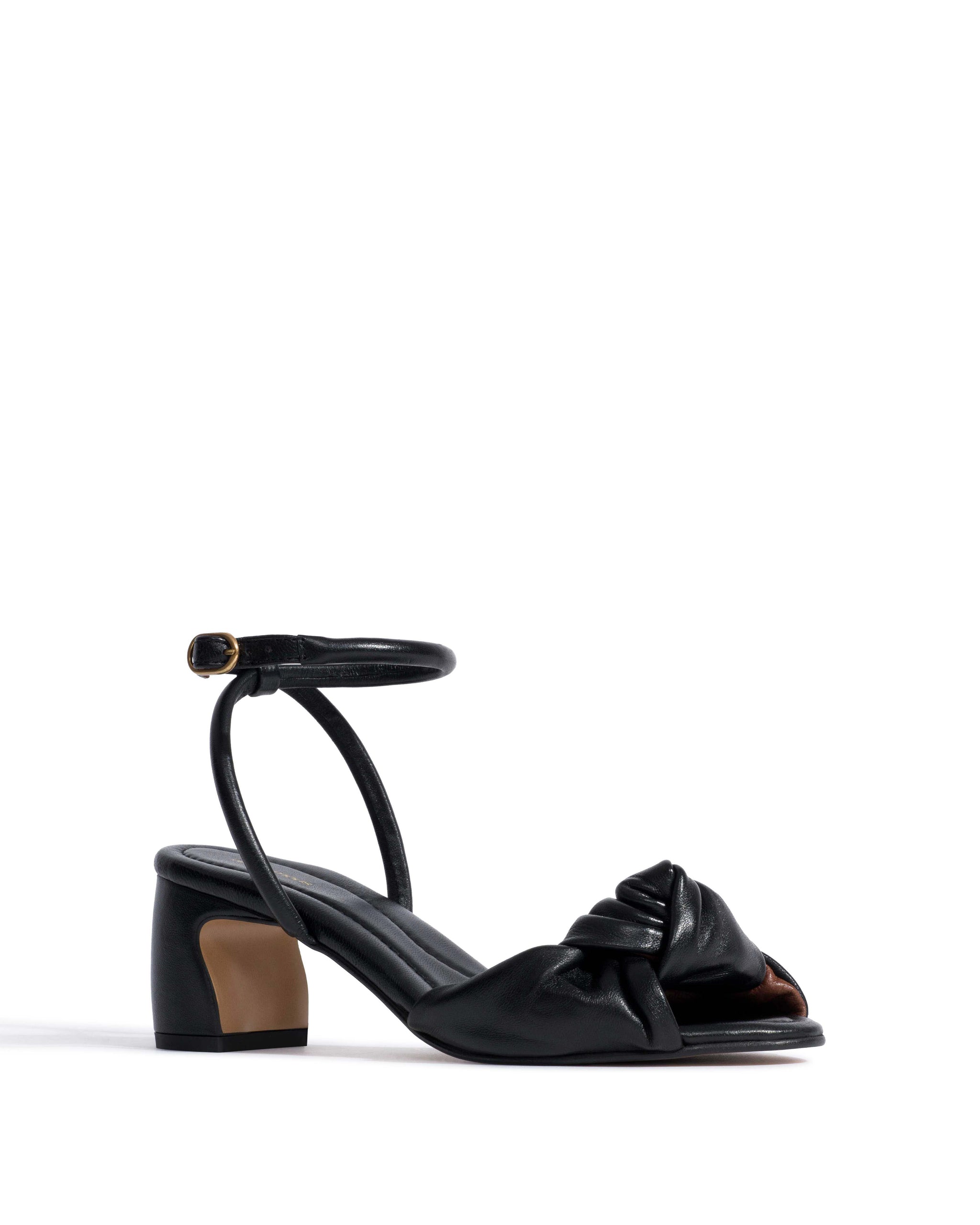 Curvey 50 Shiny lamb Black - Anonymous Copenhagen Heels