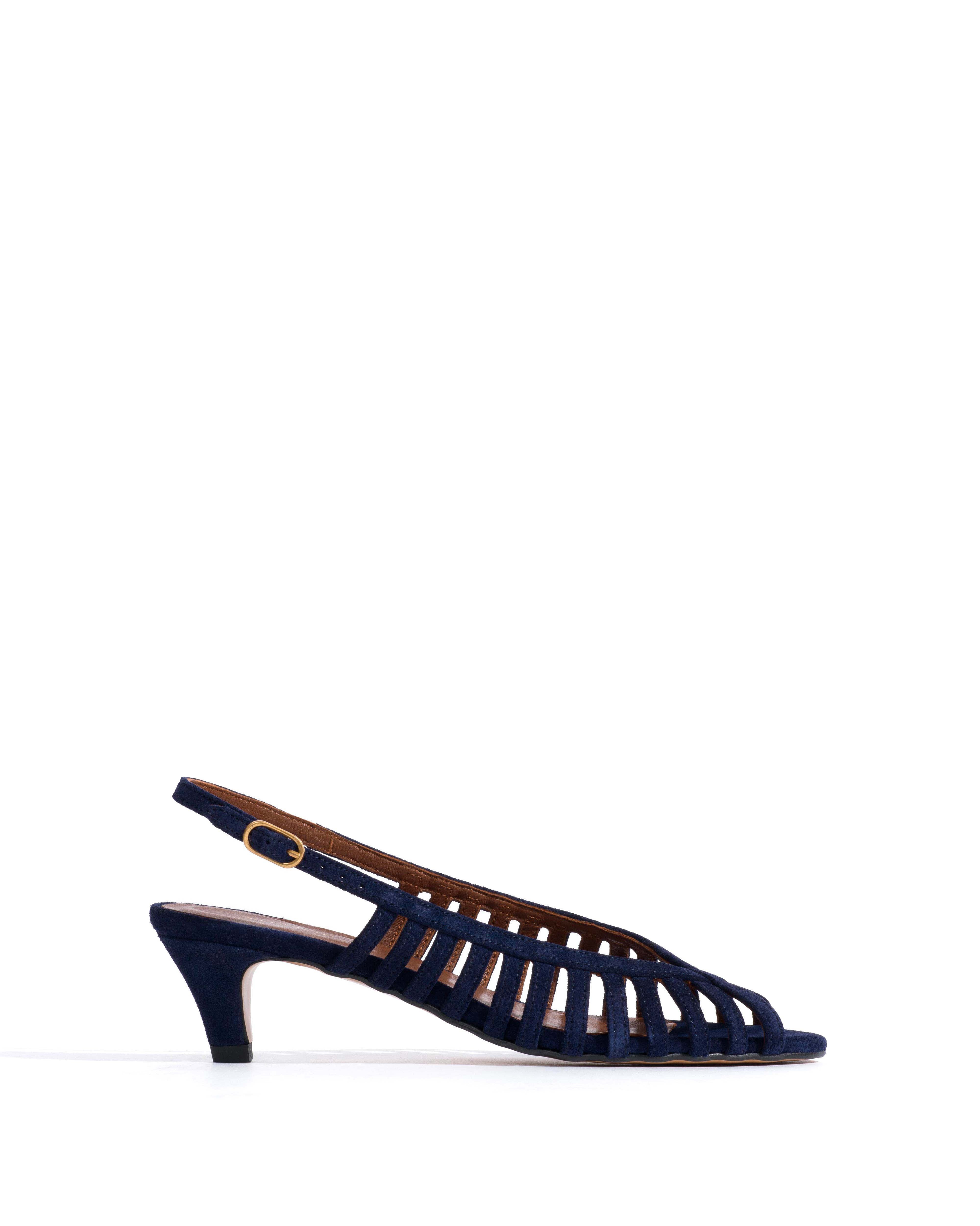 Carminho 40 stiletto Calf suede Ink blue