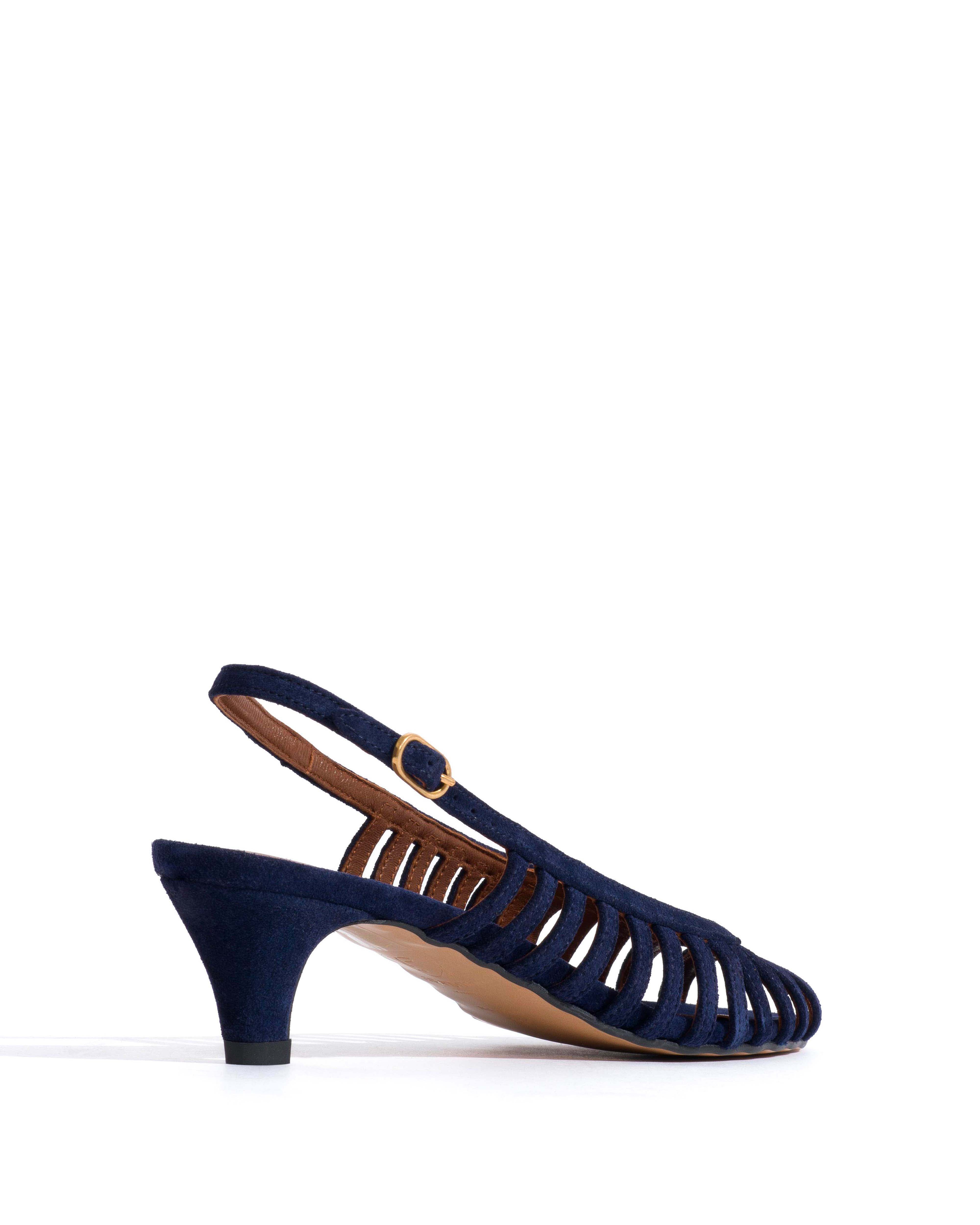 Carminho 40 stiletto Calf suede Ink blue