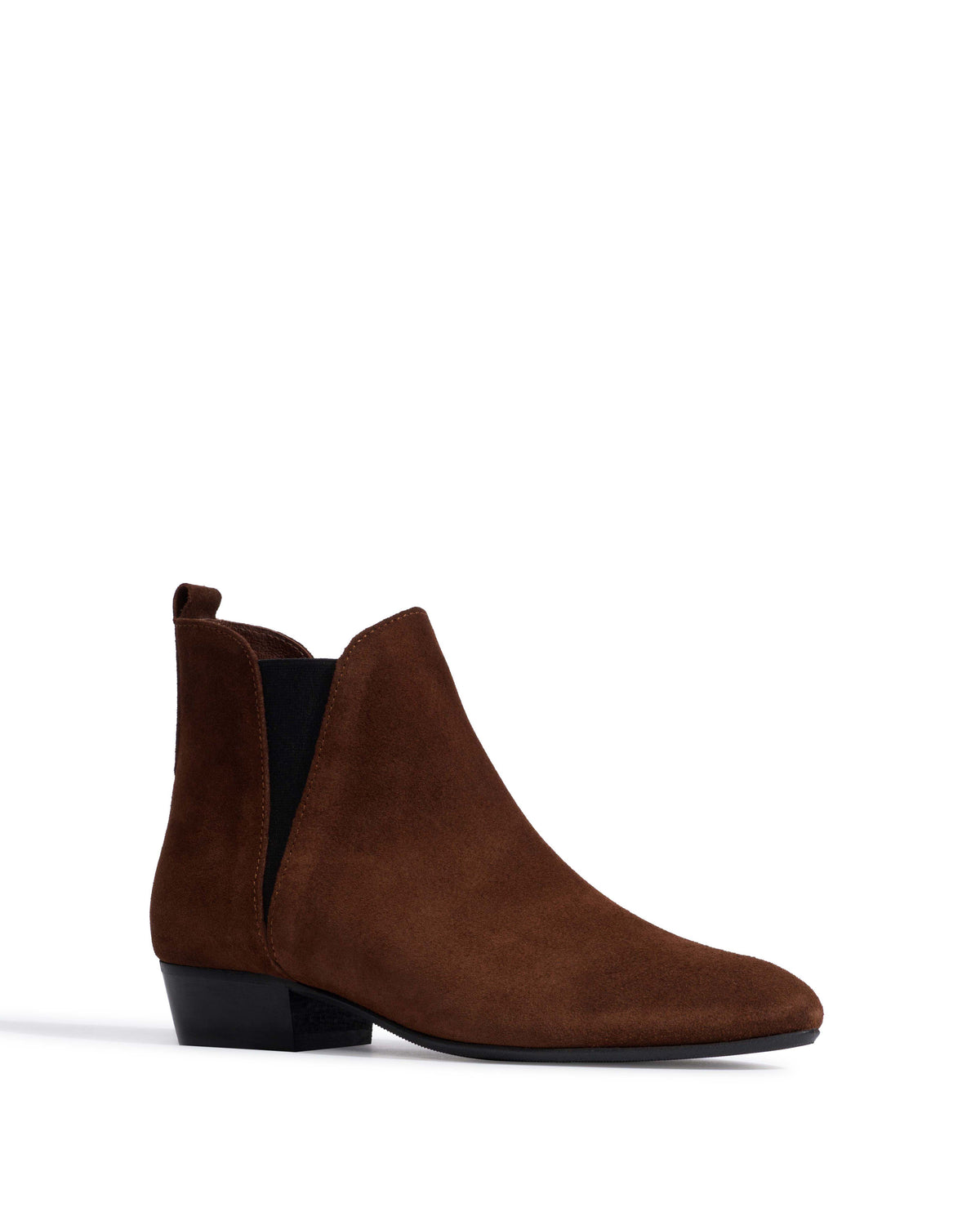 Rita Calf suede Chocolate