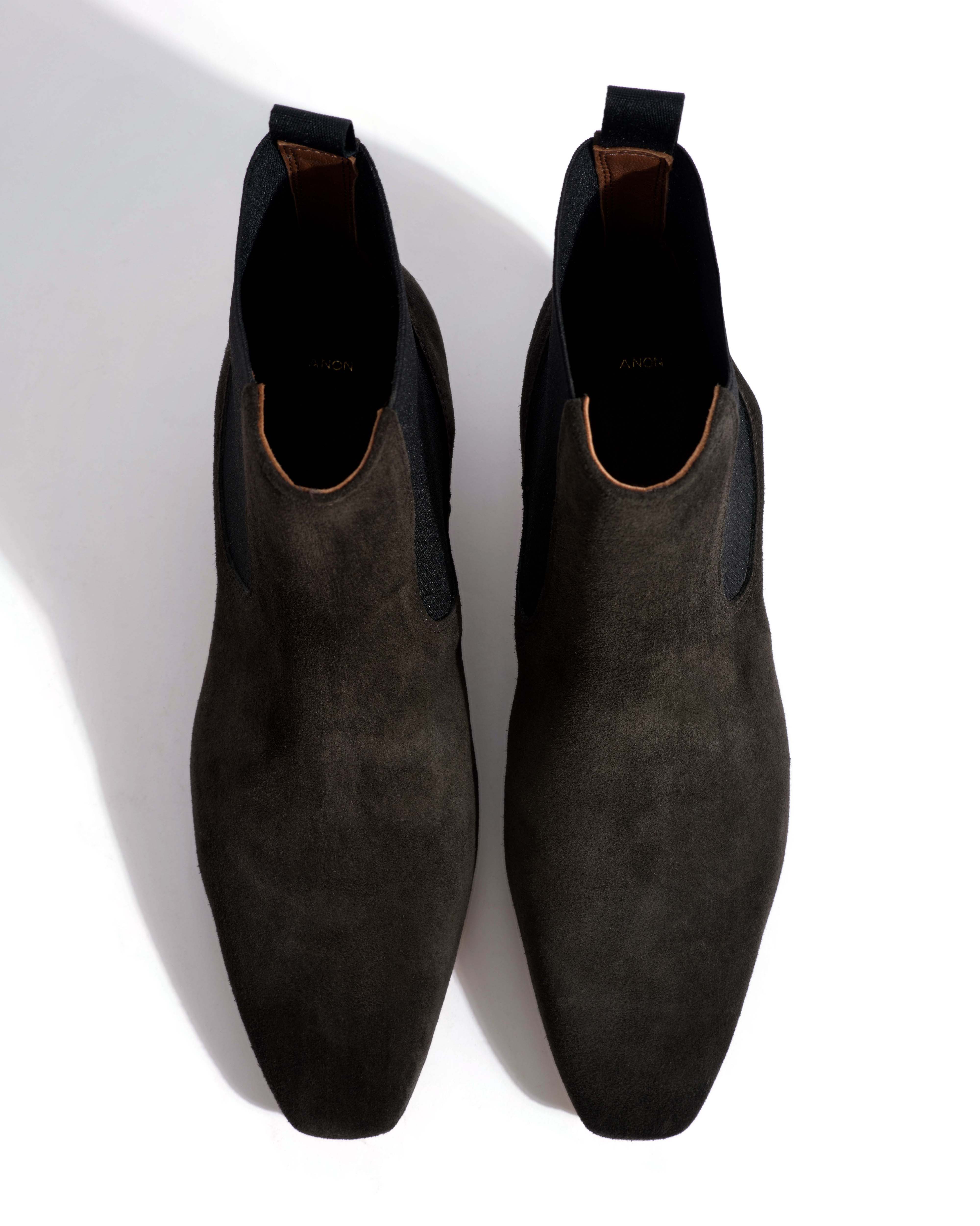 Gaby 40 Calf suede Espresso brown
