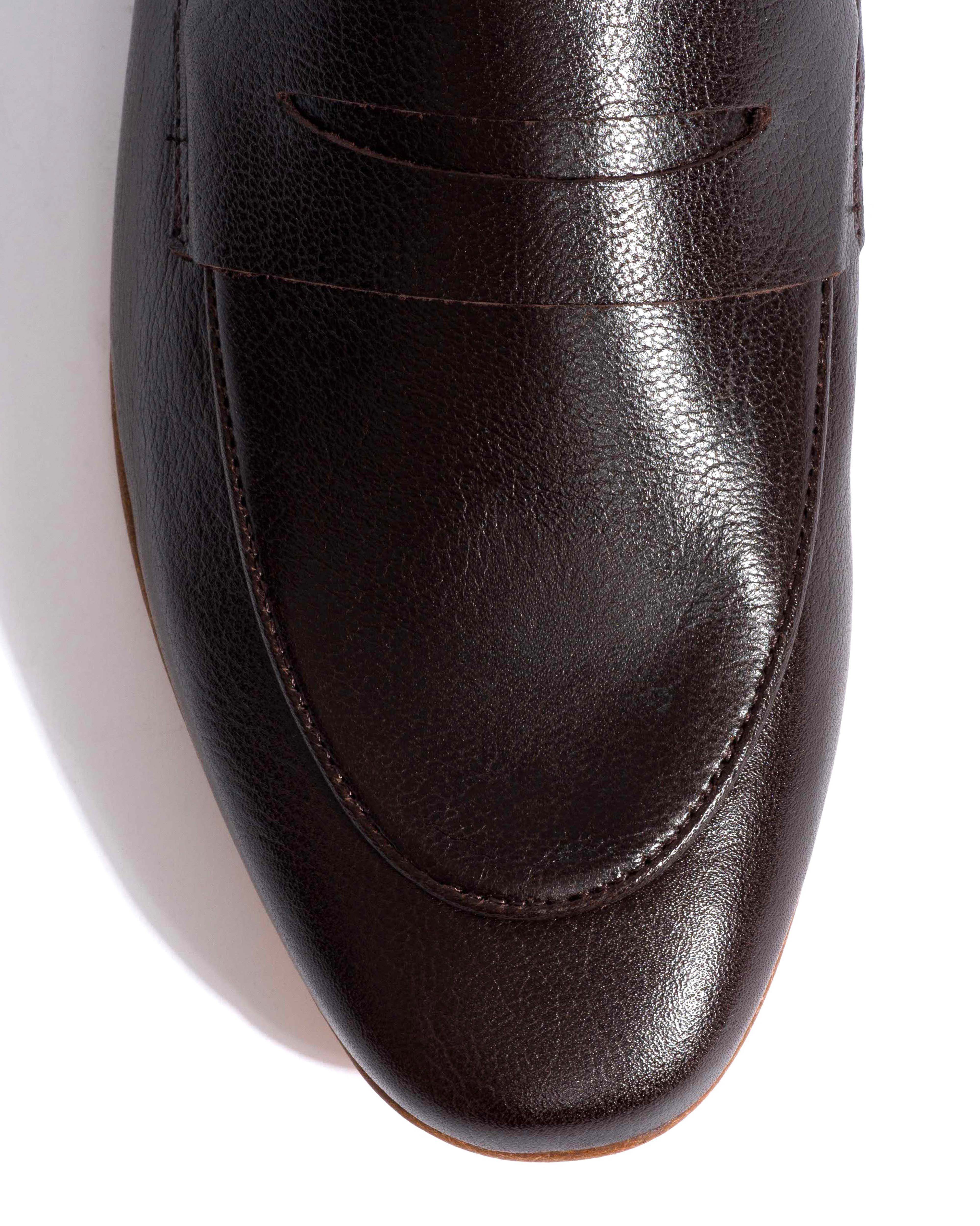 Lindsay Natural grain soft calf Espresso brown