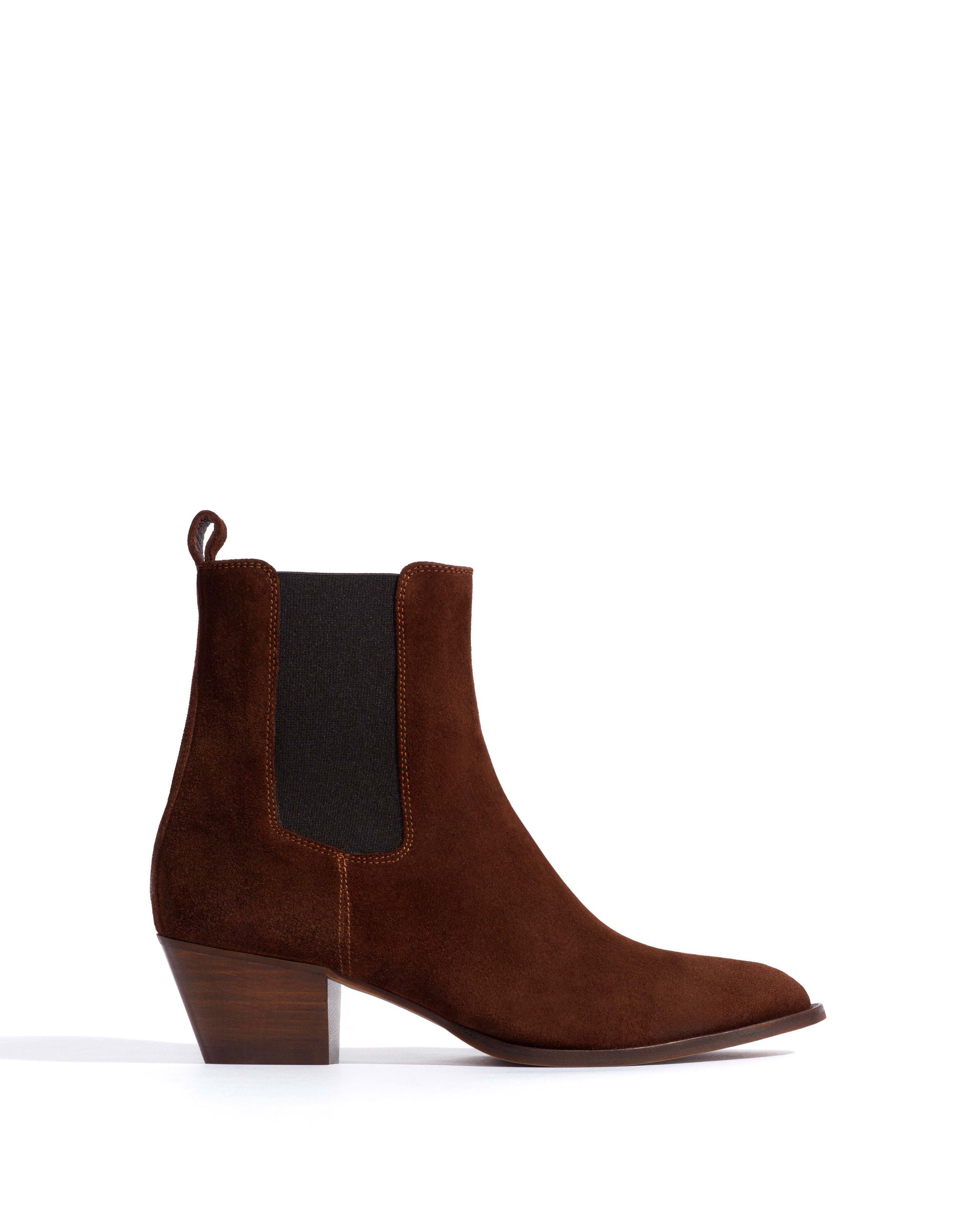 Faith Calf suede Chocolate