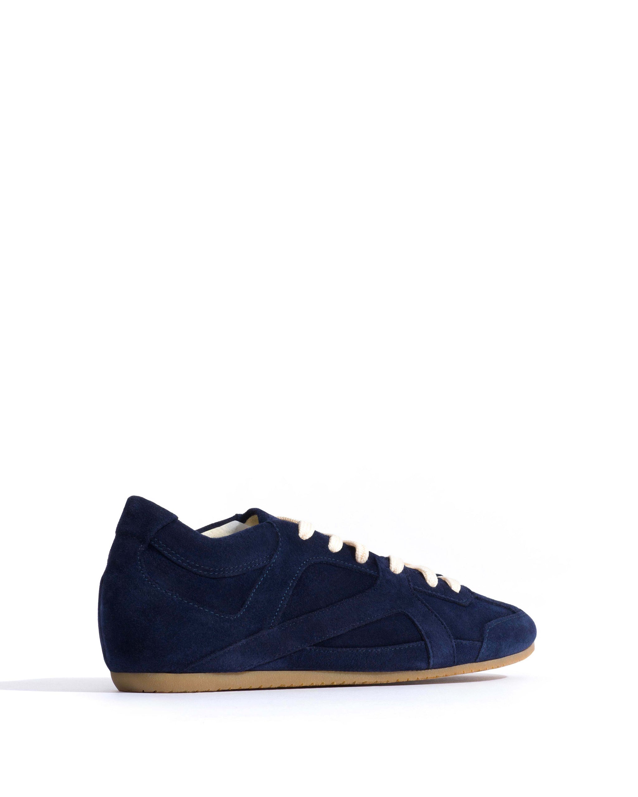 Sneakerina Calf suede Ink blue - Anonymous Copenhagen Sneakers