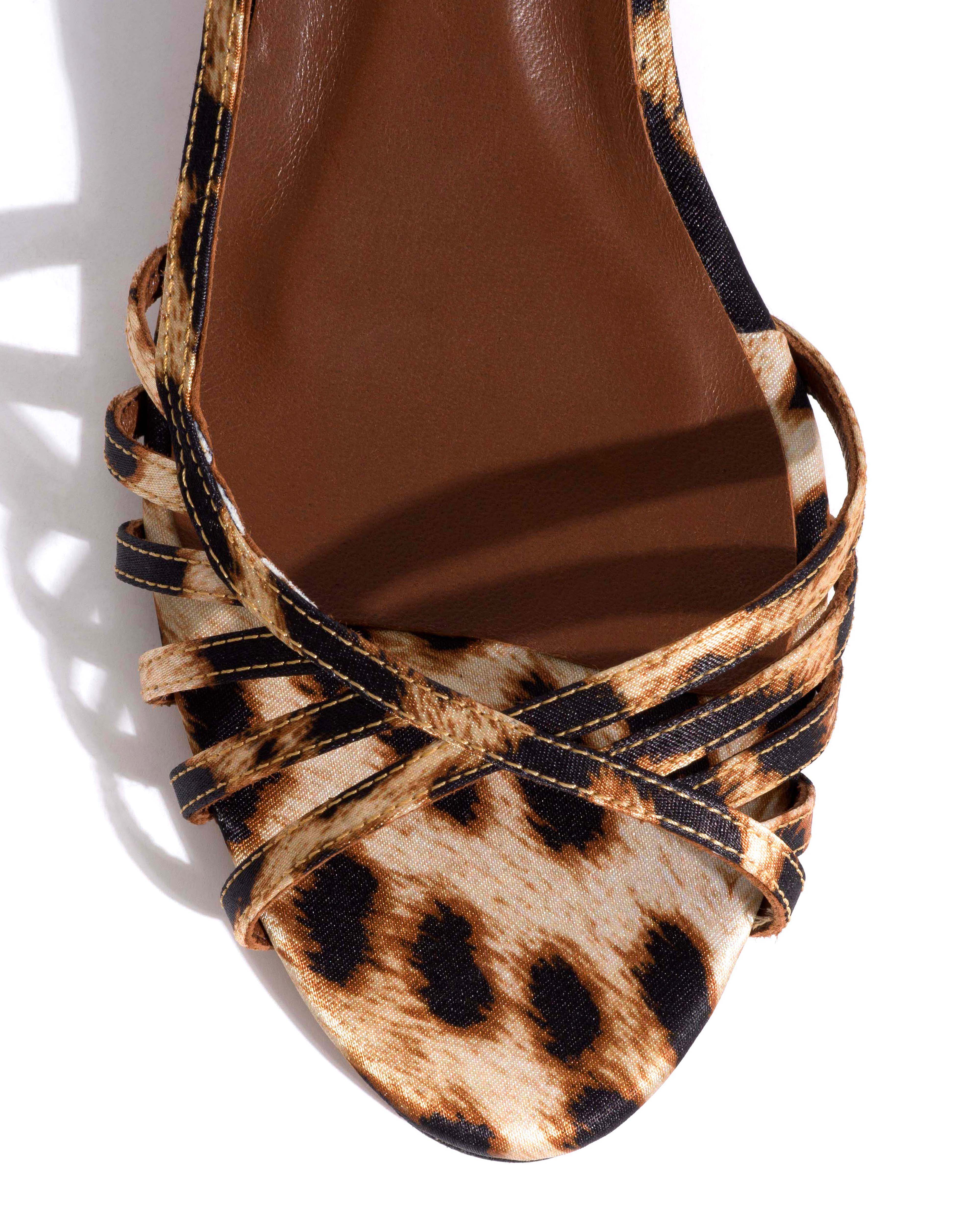 Carlota 40 Satin print Leopard
