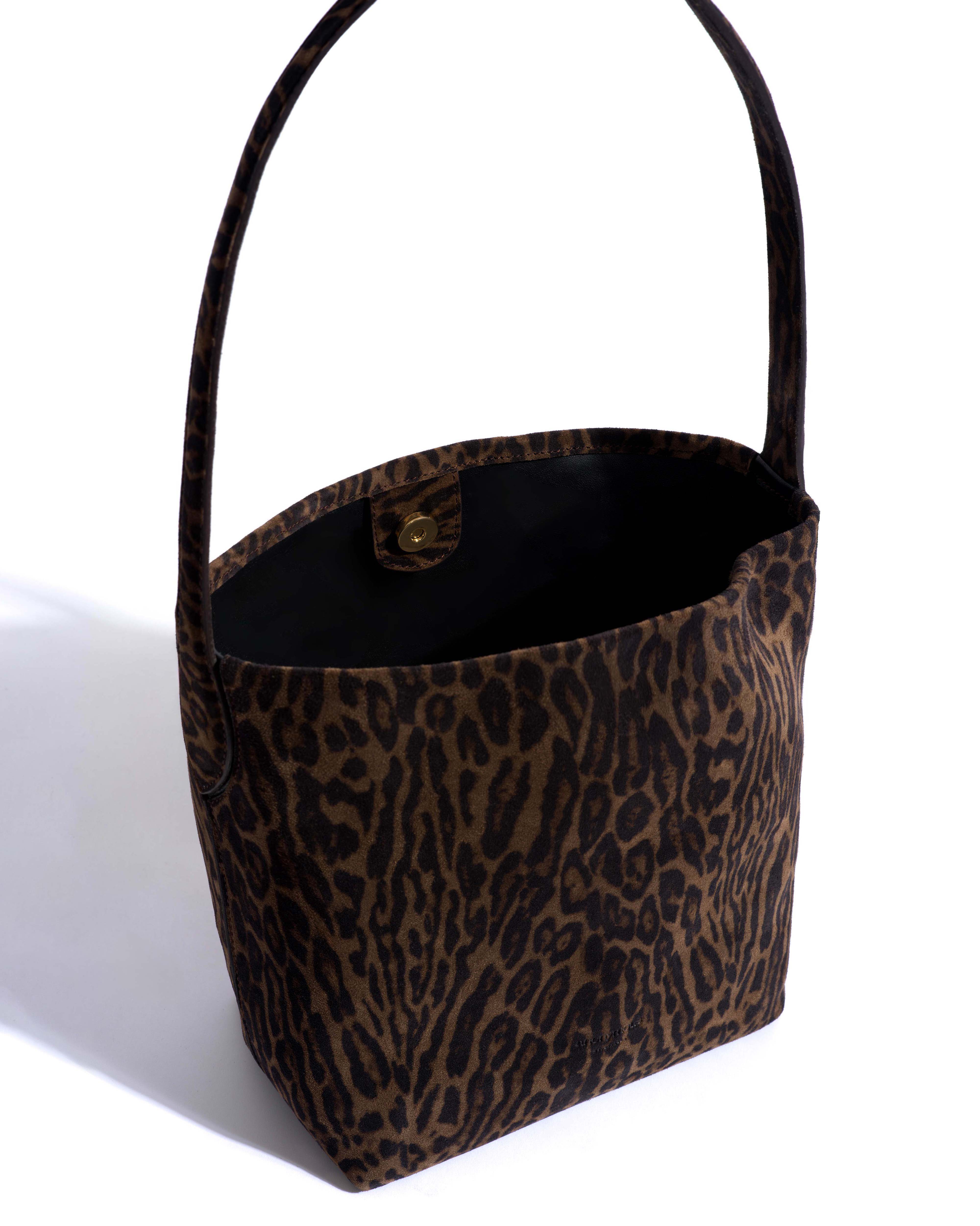 Versa petite bag Calf suede print Jaguar