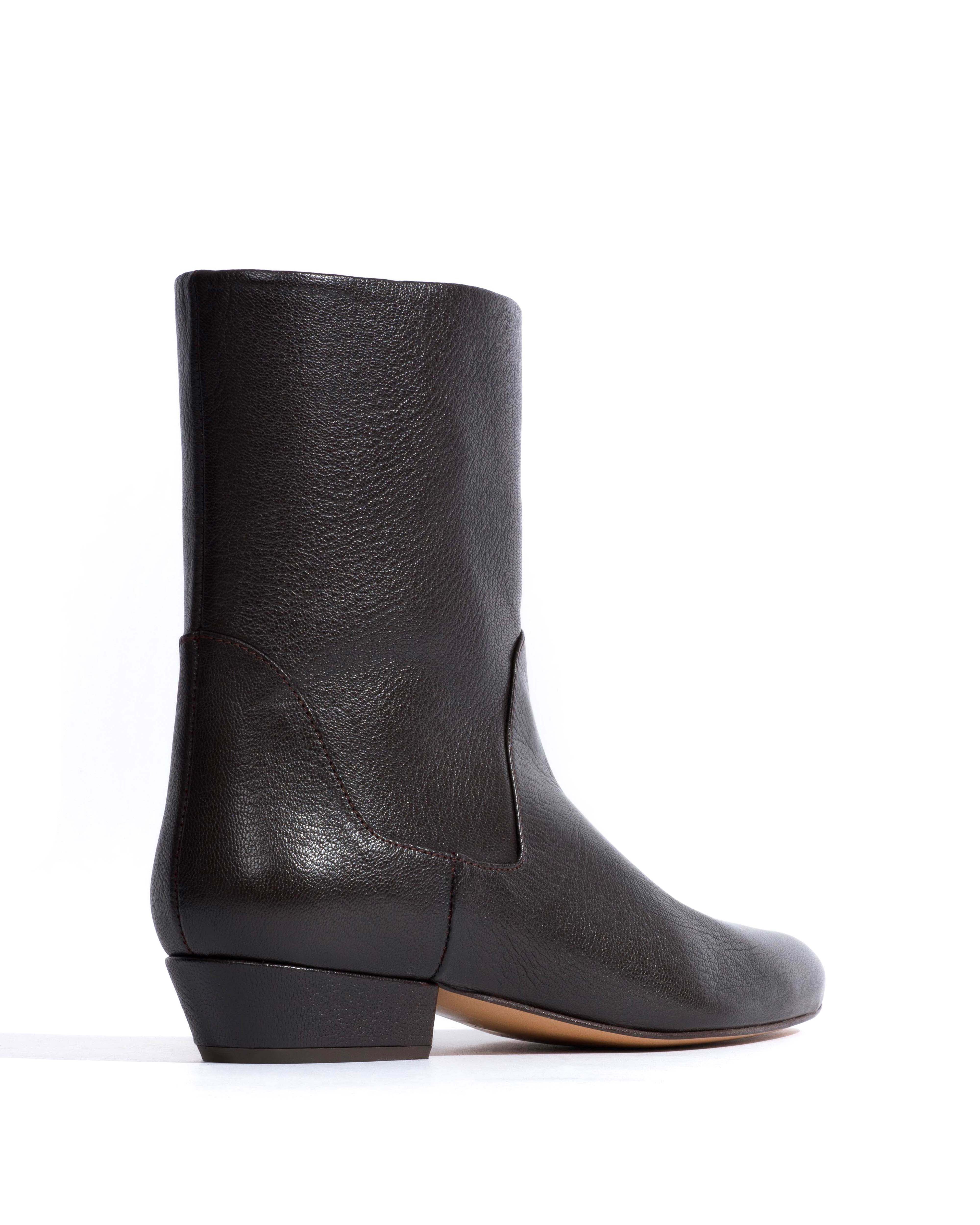 Vanni 20 Grained chevre goat Coffee brown