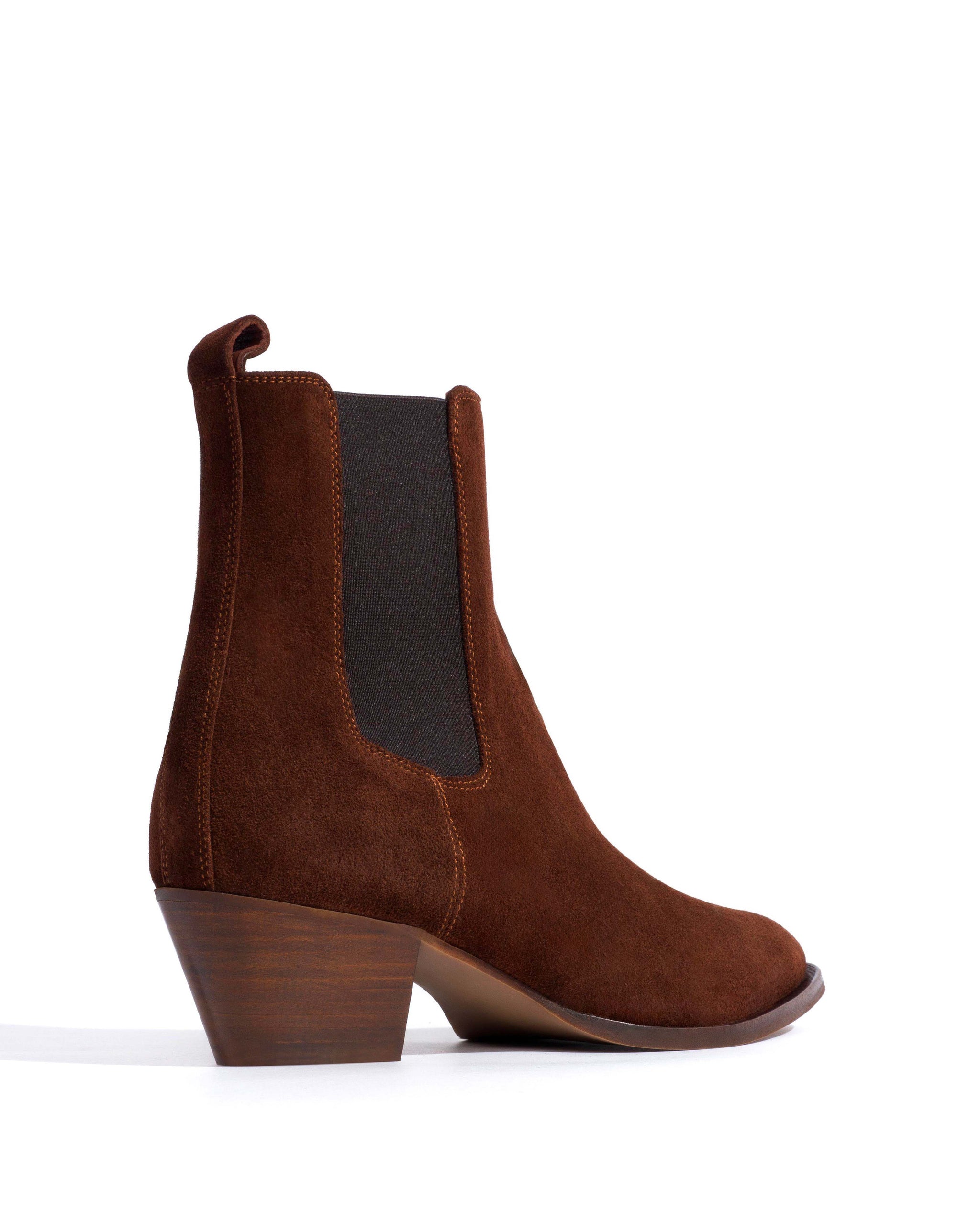 Faith Calf suede Chocolate