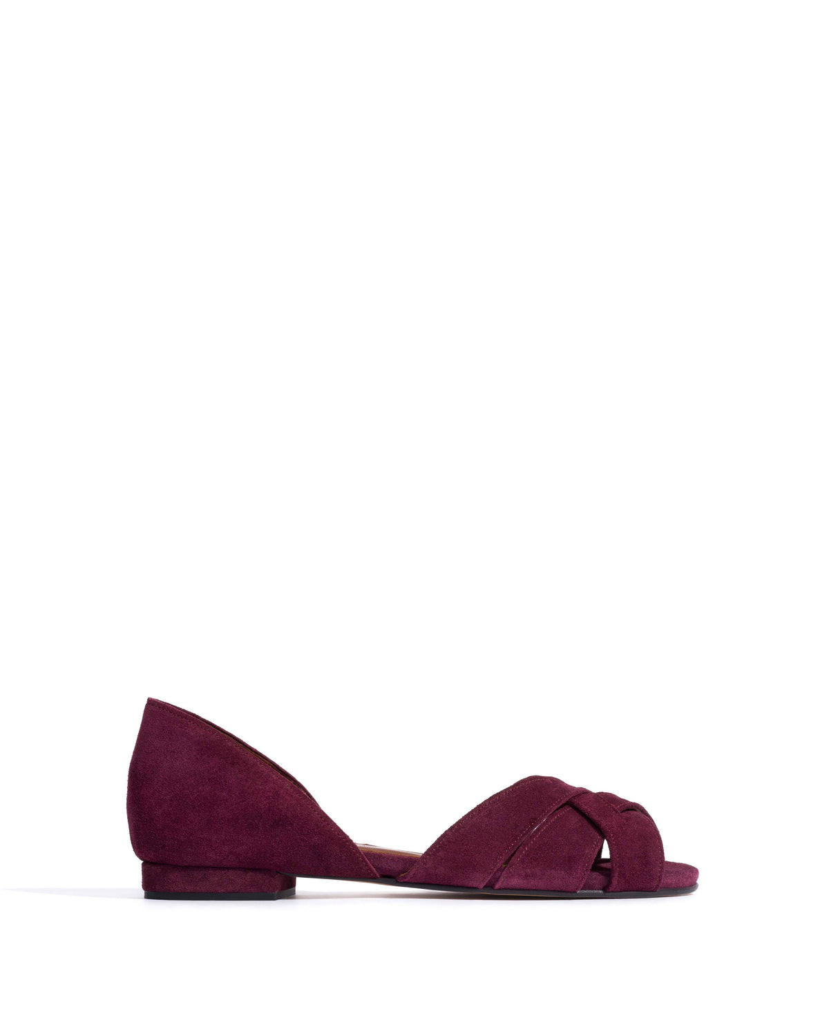 Sanni 20 Calf suede Fig purple