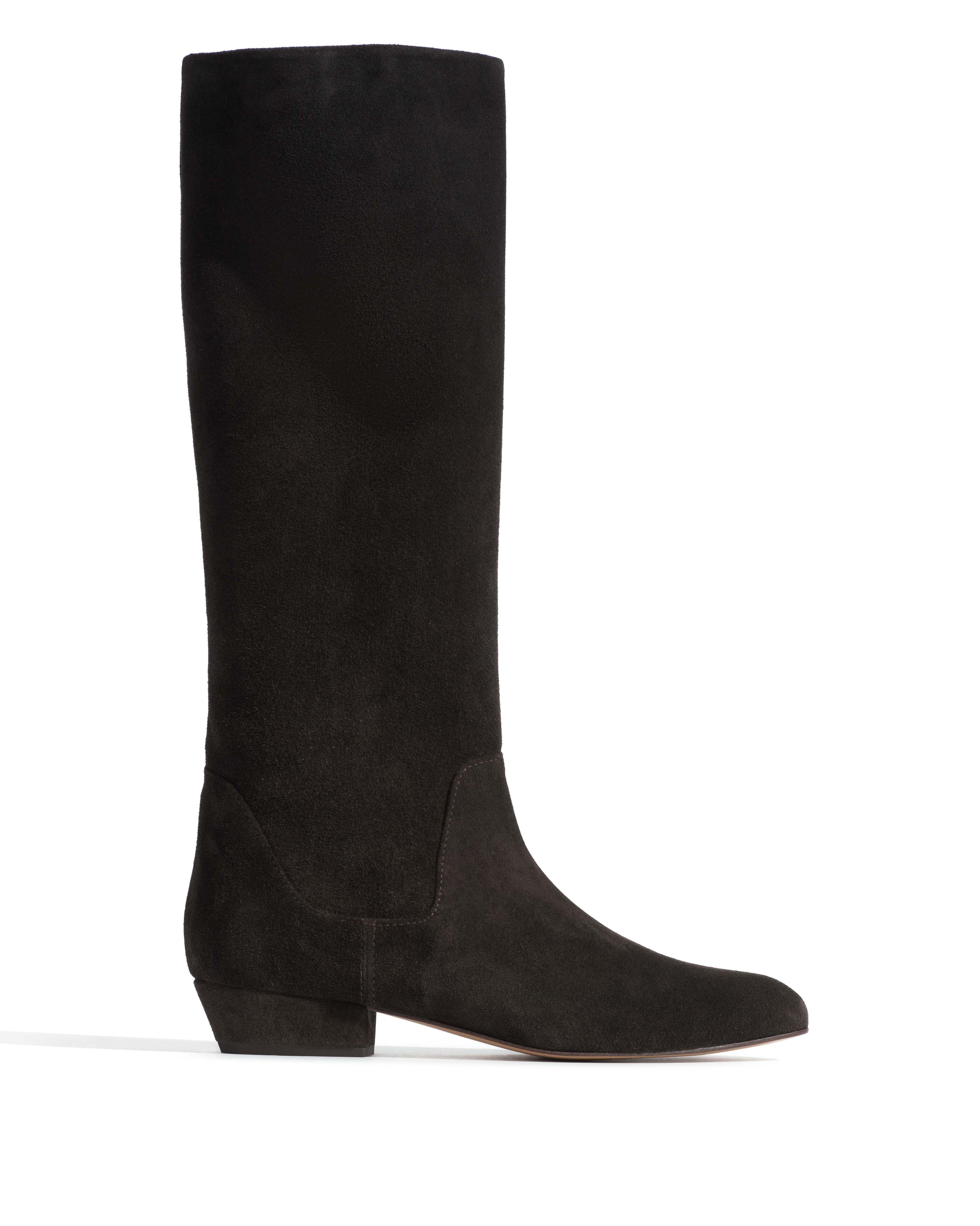 Valle 20 Calf suede Espresso brown