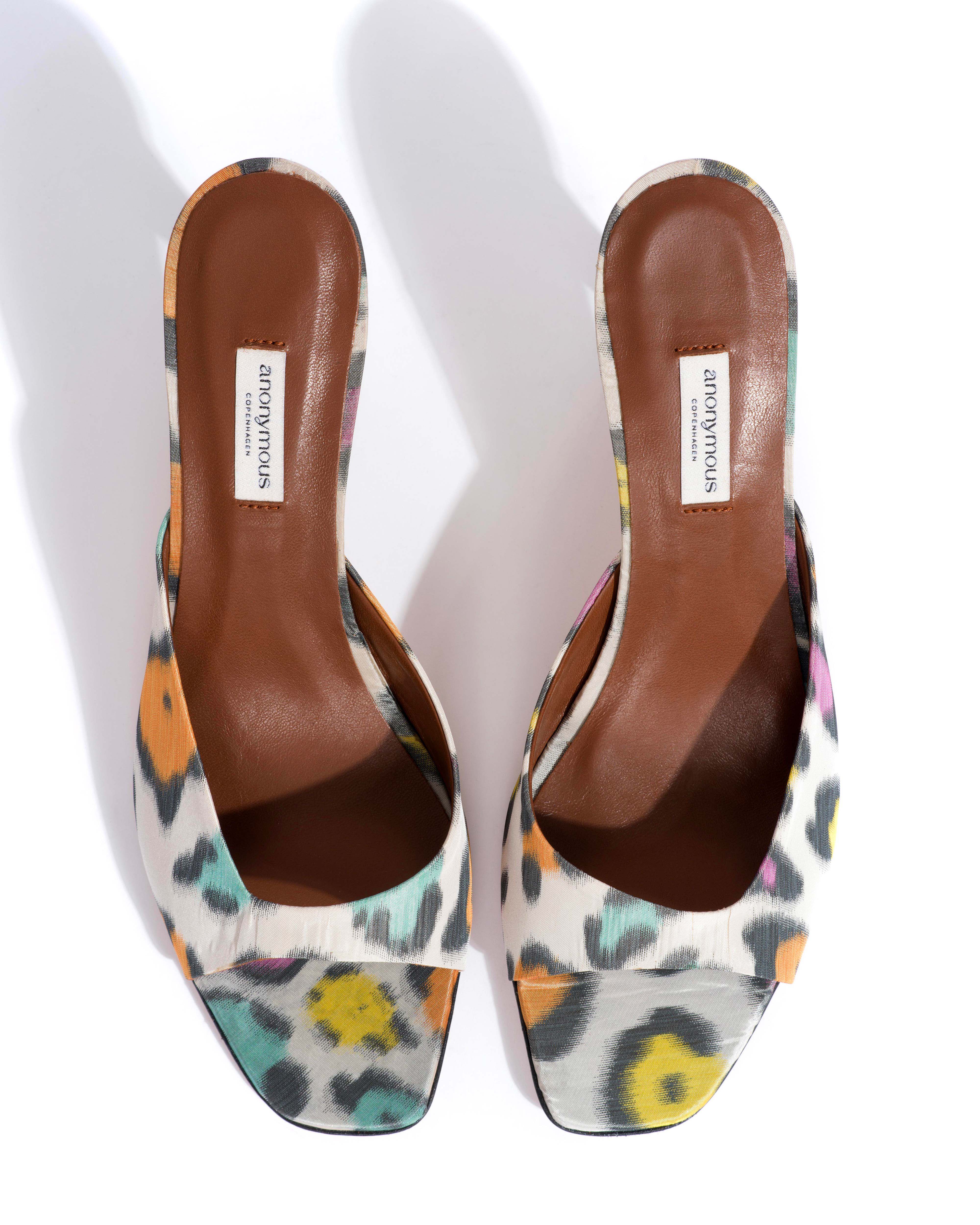 Mazy 75 Satin print Multicolor leopard