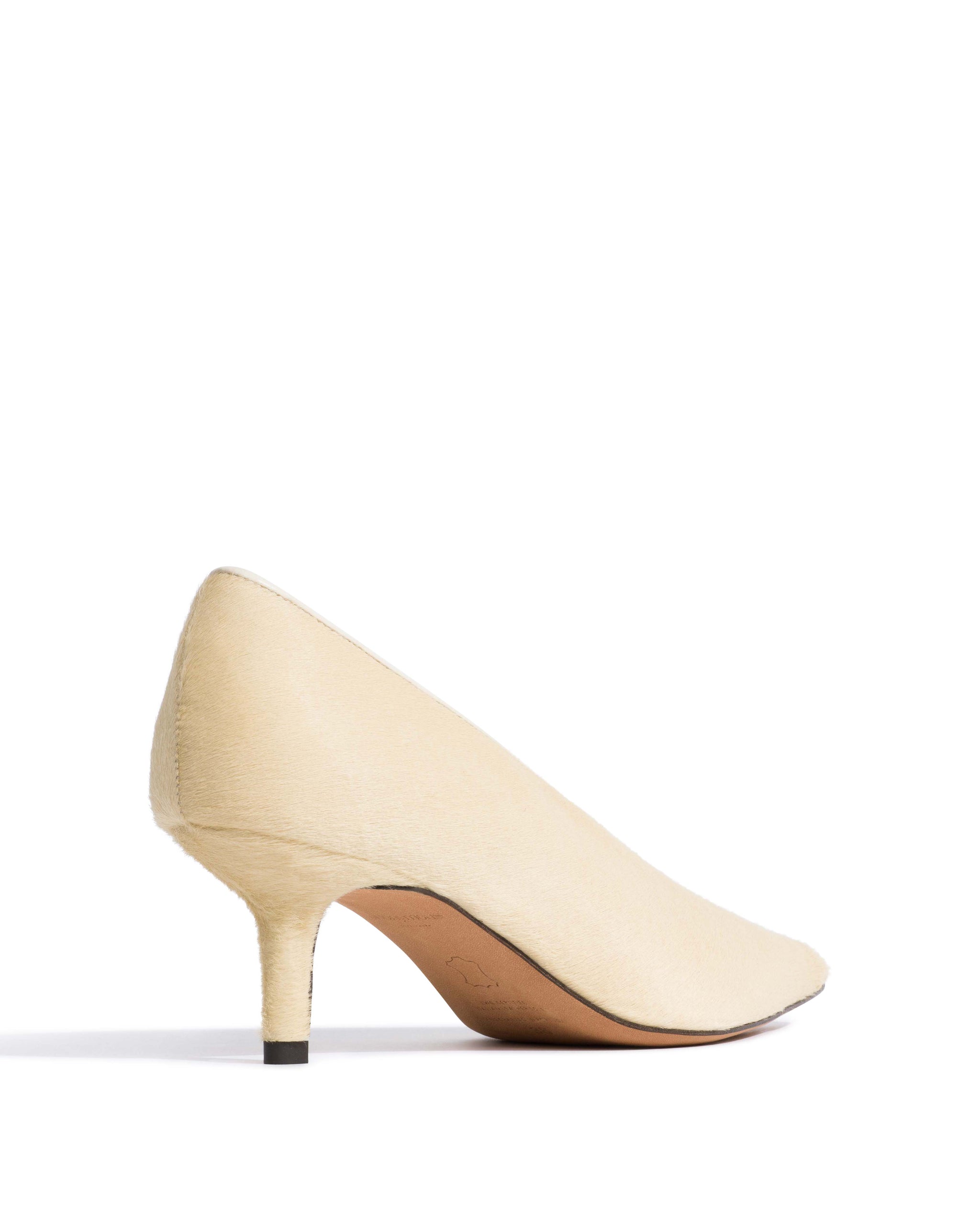 Phia 55 pin Calf hair Ivory - Anonymous Copenhagen Heels