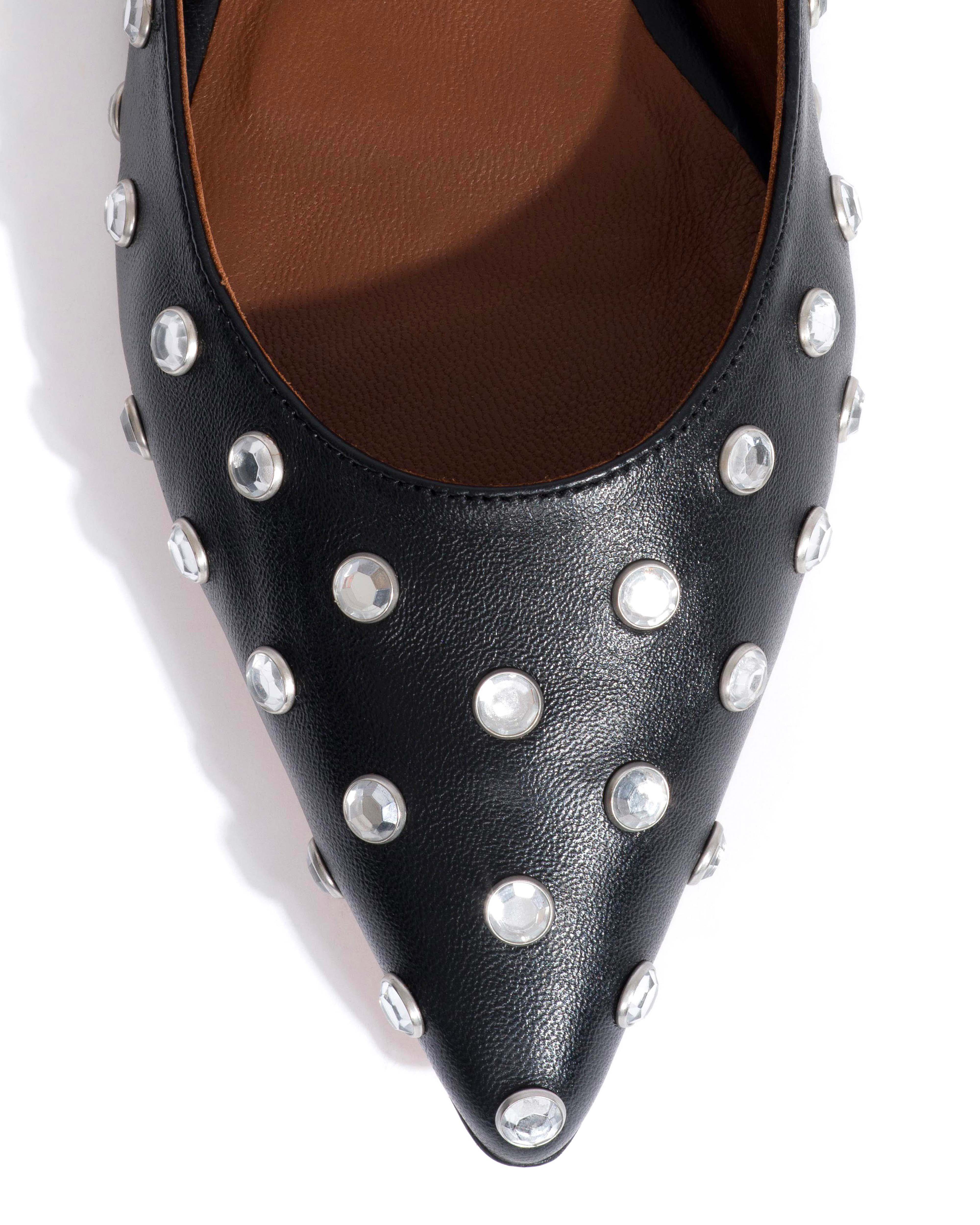 Fifi crystals Shiny lamb Black