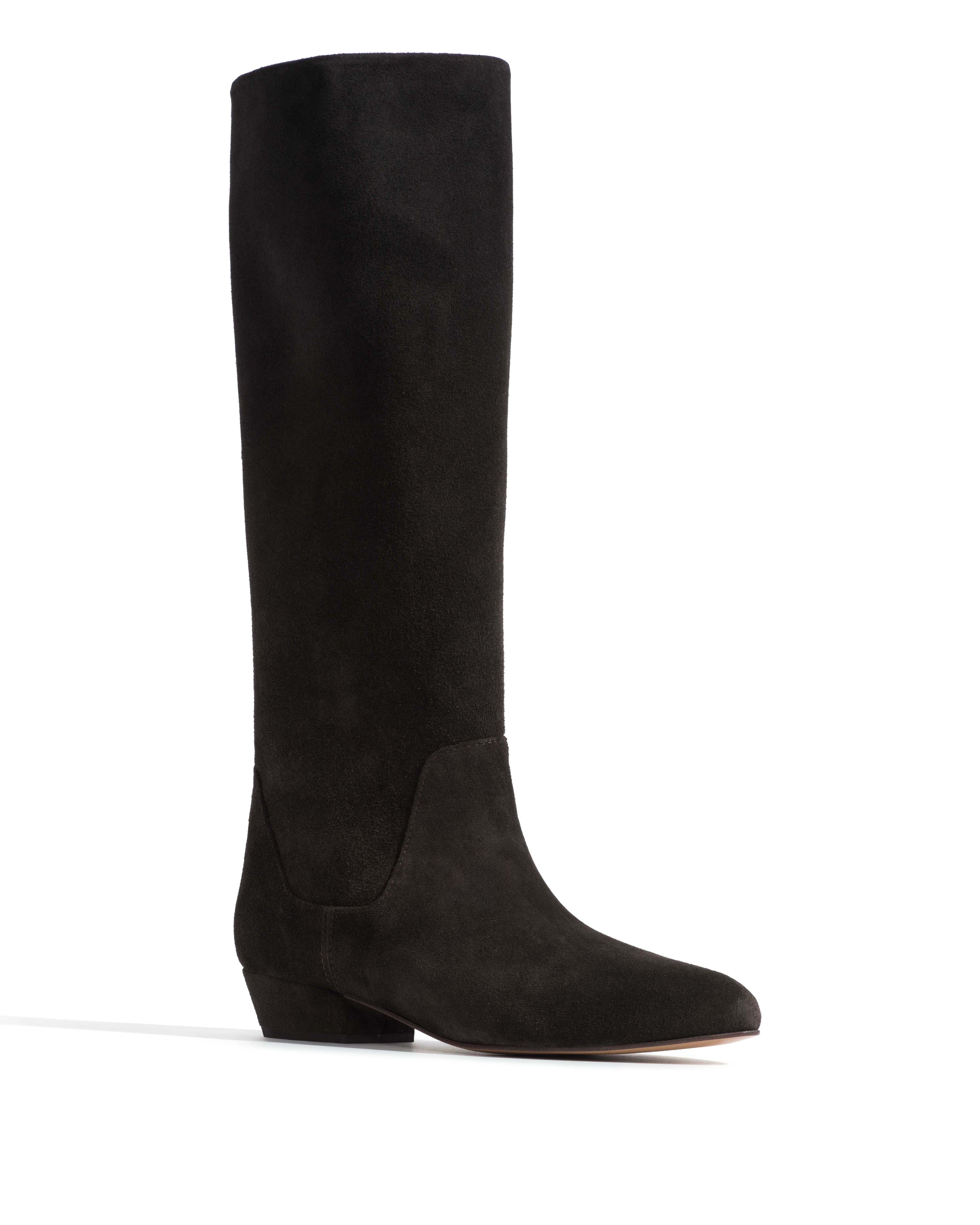 Valle 20 Calf suede Espresso brown