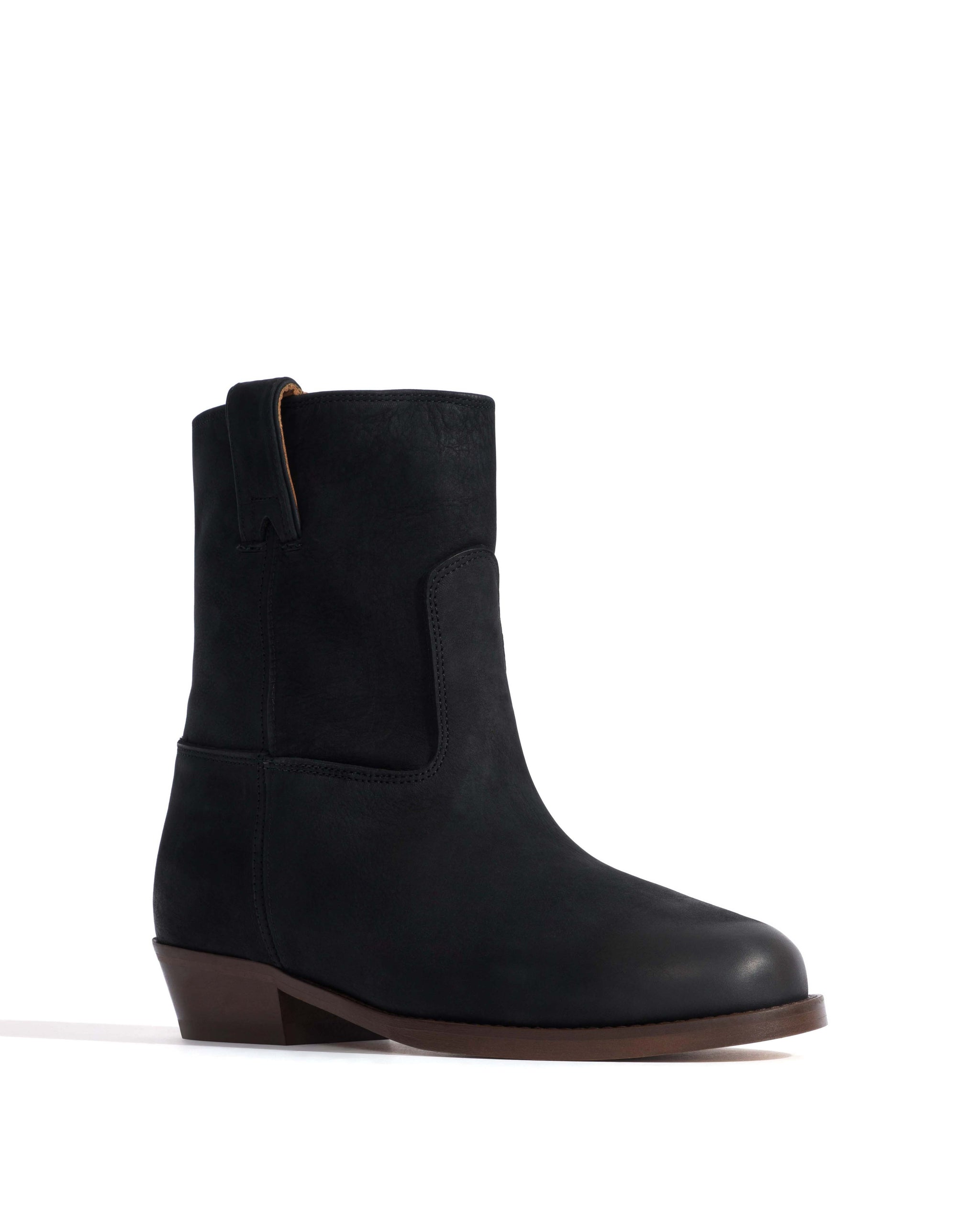 Diano Soft nubuck calf Black