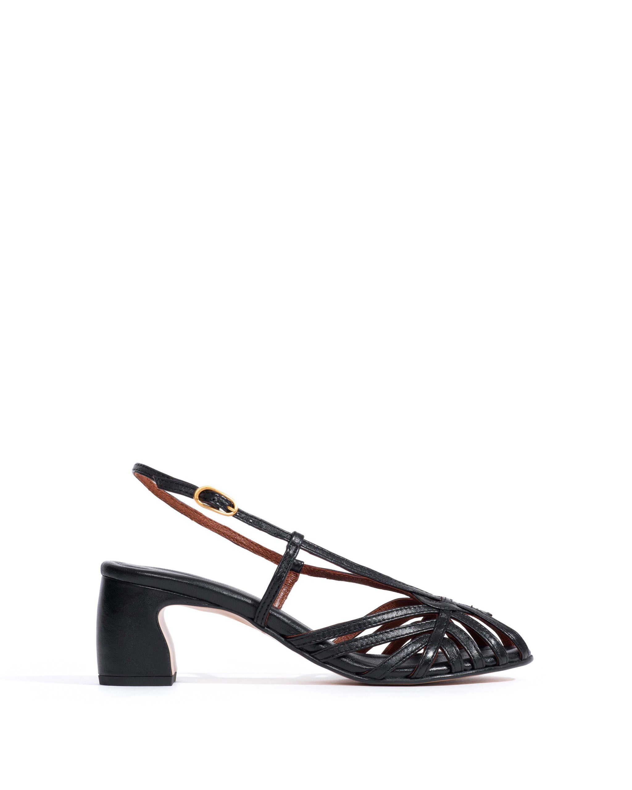 Briddie 50 heart Shiny lamb Black - Anonymous Copenhagen Shoes