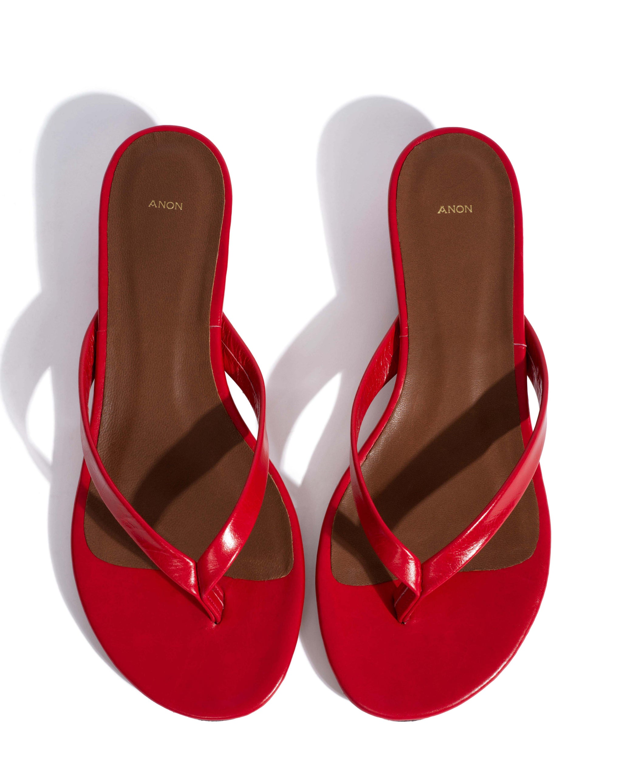Chung 25 Crinkled polished goat Scarlet