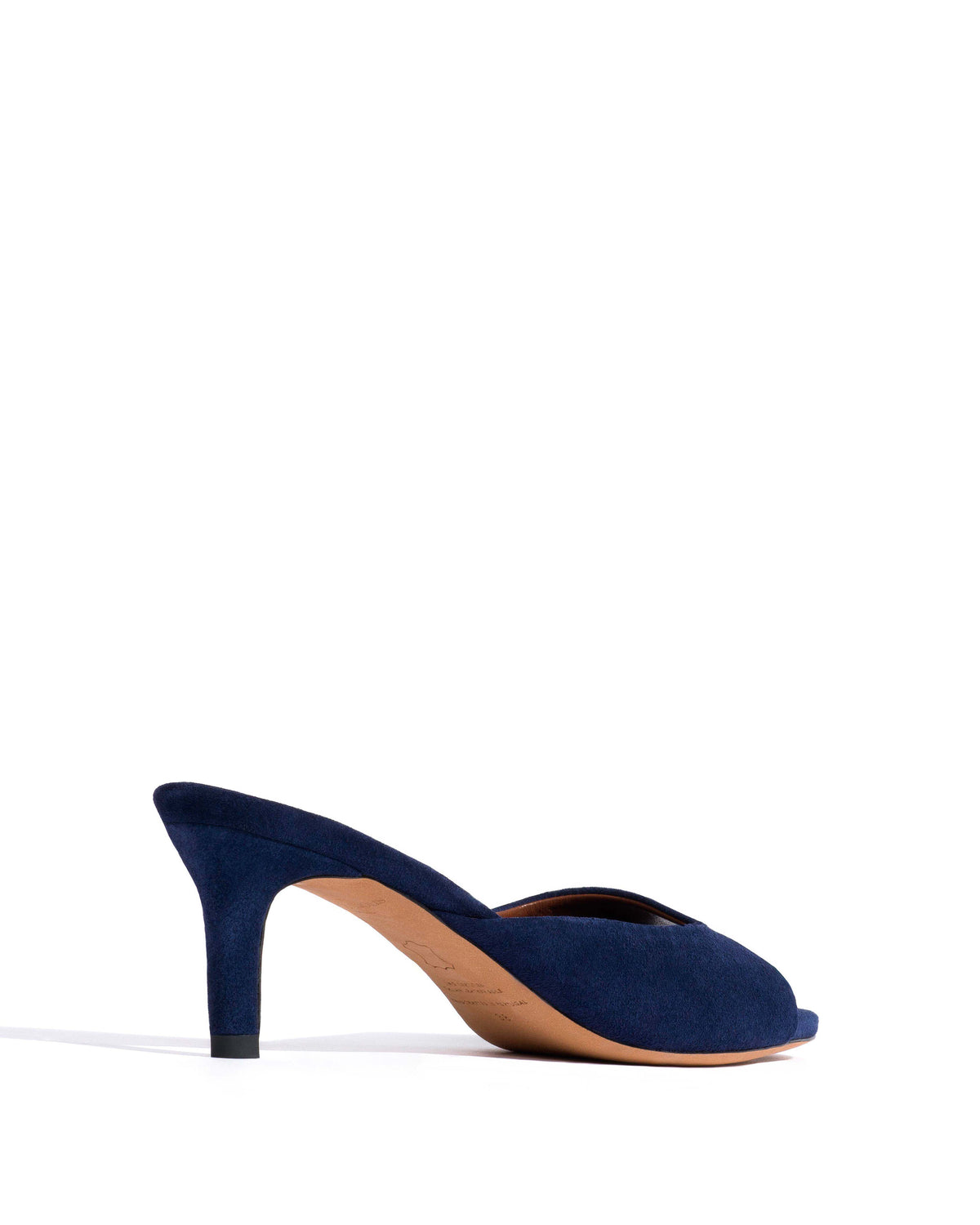 Mazy 55 Calf suede Ink blue