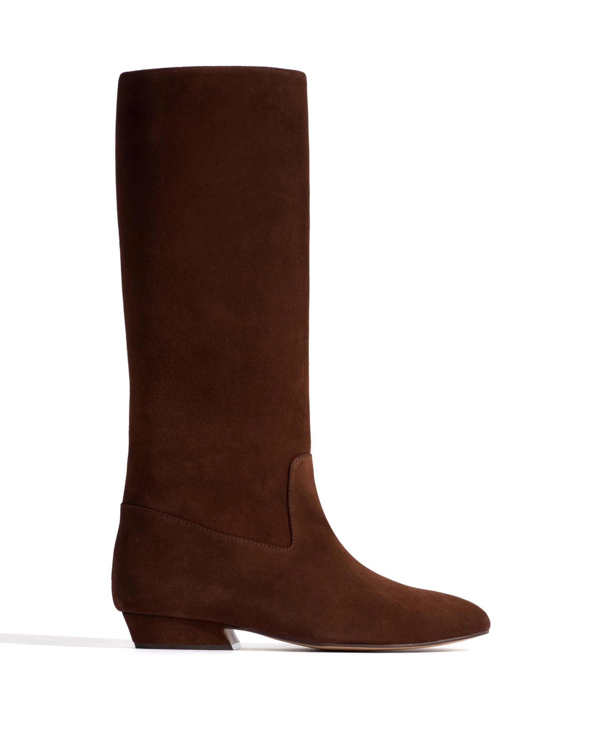 Trina 25 Calf suede Chocolate