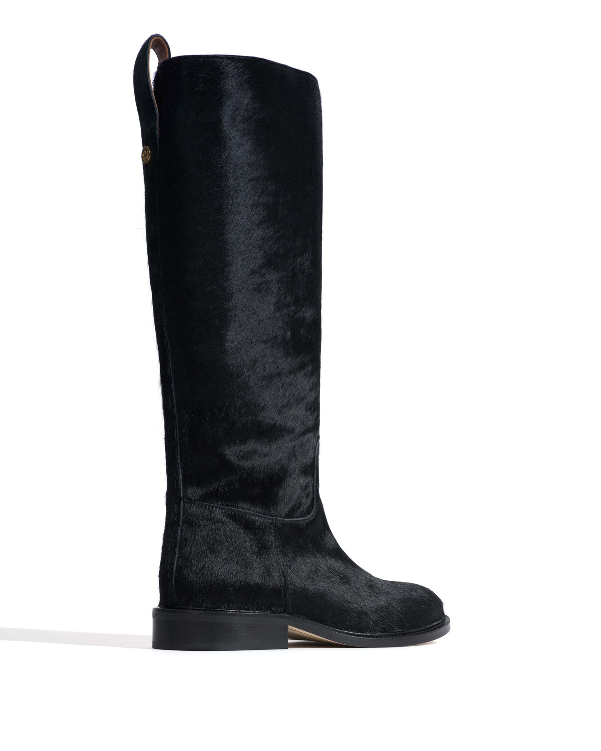 Semih Calf hair Black