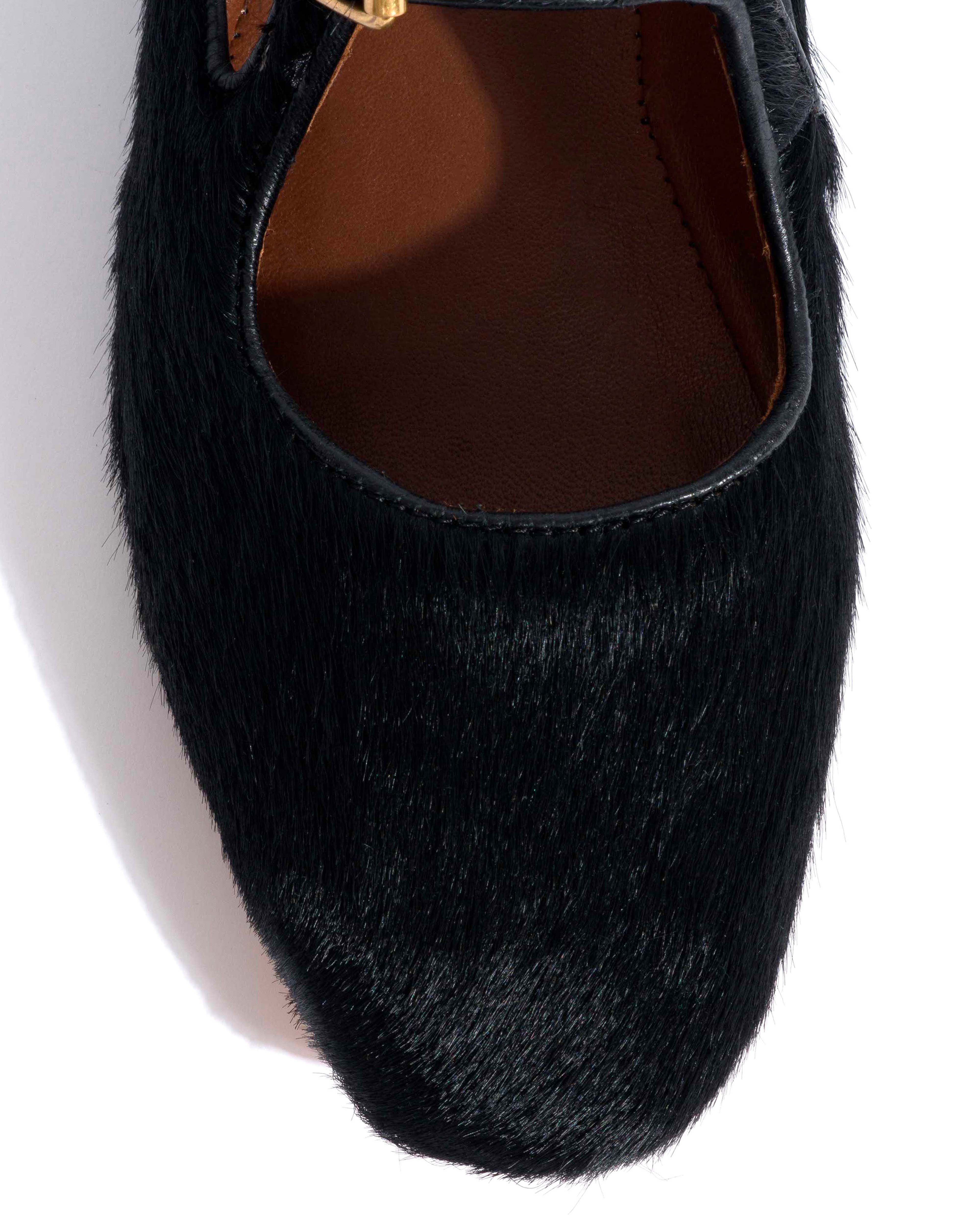 Praise Calf hair Black