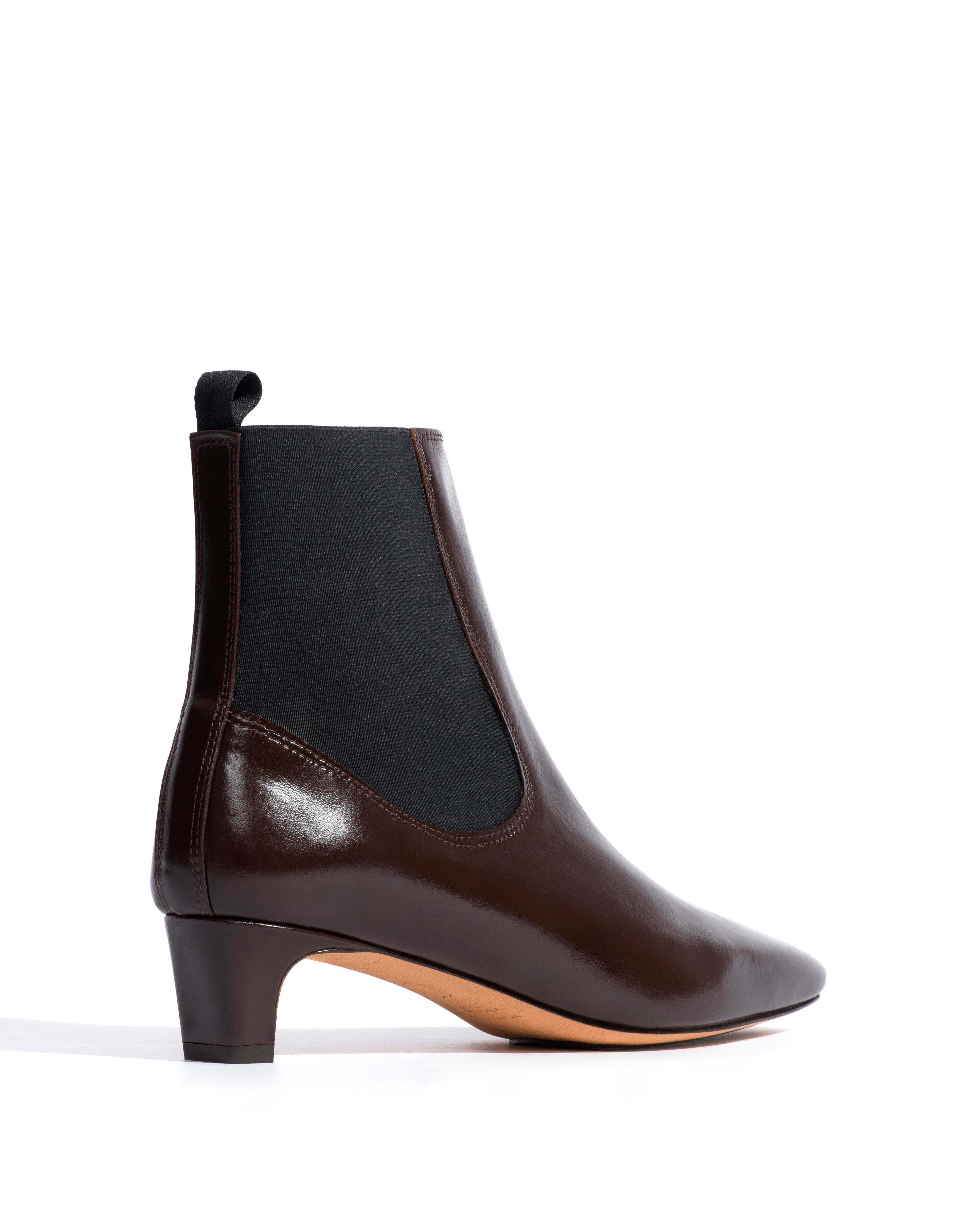 Gaby 40 Crinkled soft calf Espresso brown