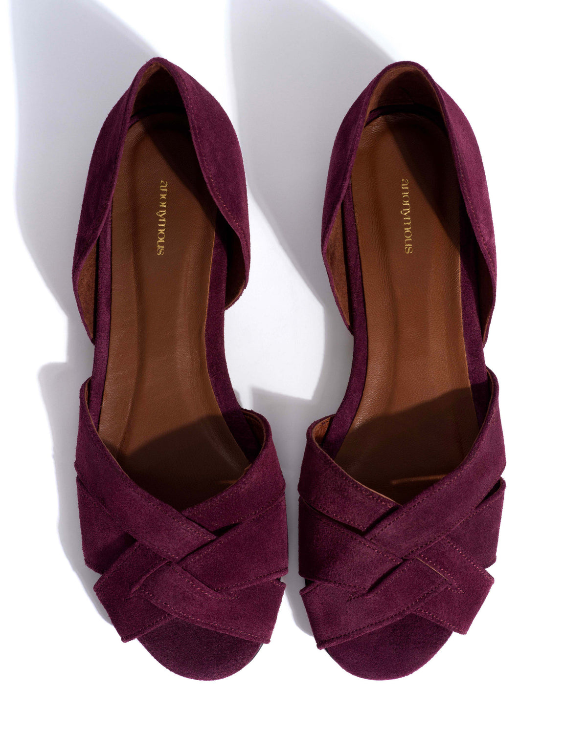 Sanni 20 Calf suede Fig purple
