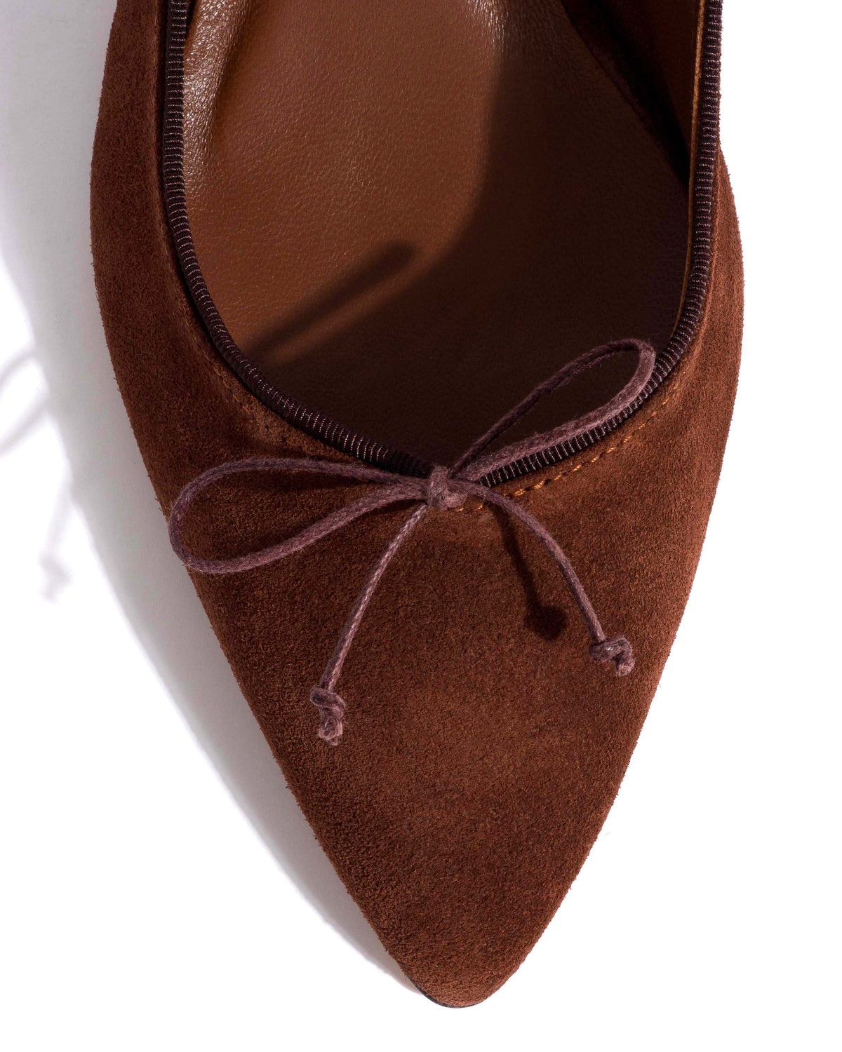 Kasy 50 kitten Calf suede Chocolate
