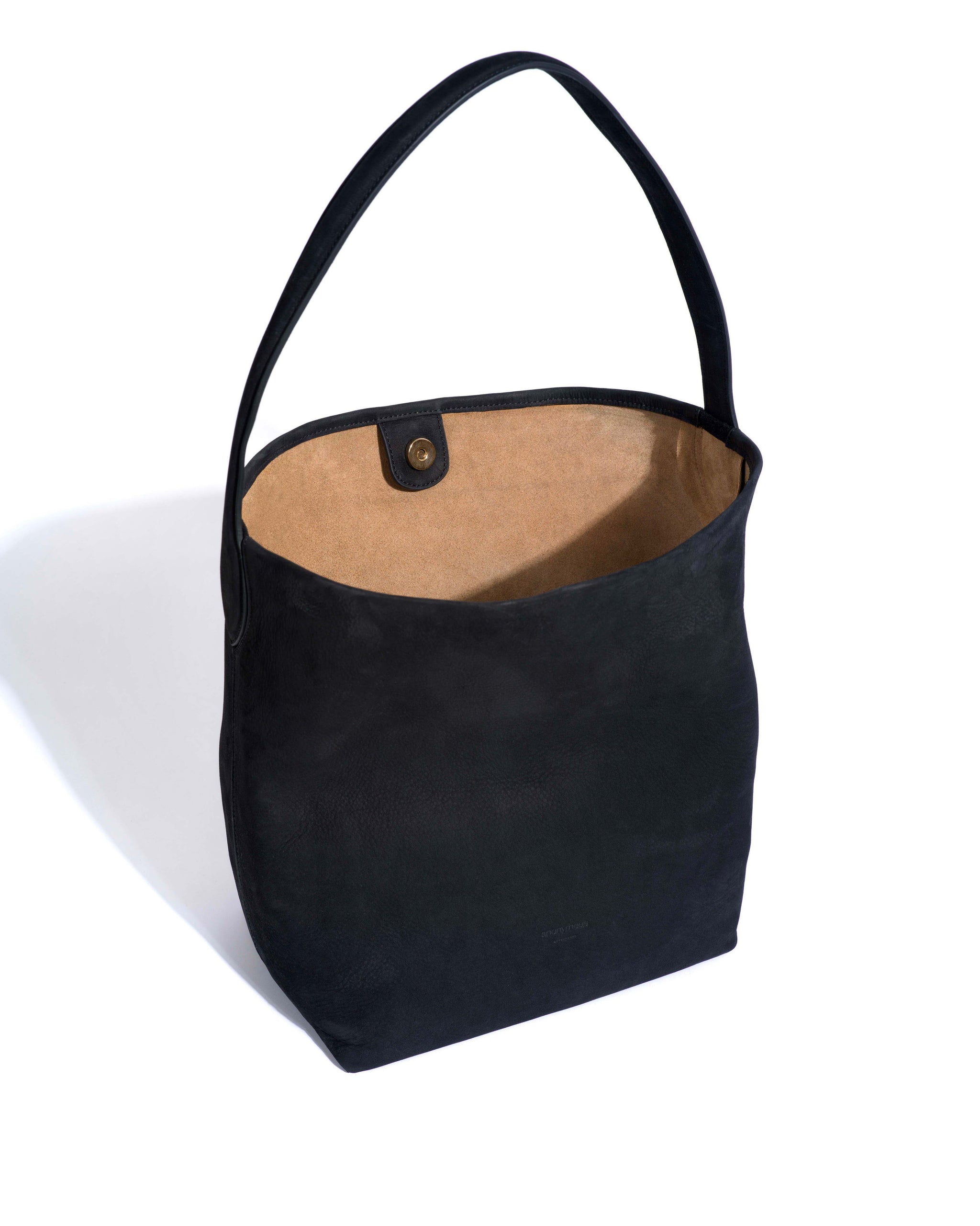 Versa everyday bag Soft nubuck calf Black - Anonymous Copenhagen Bags