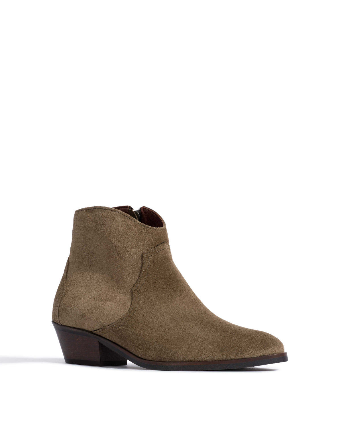 Fiona 35 Calf suede Dried olive
