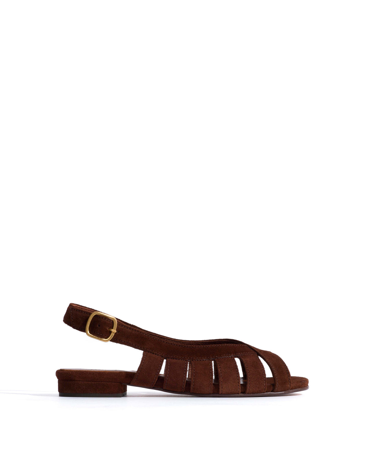 Sophie 20 Calf suede Chocolate