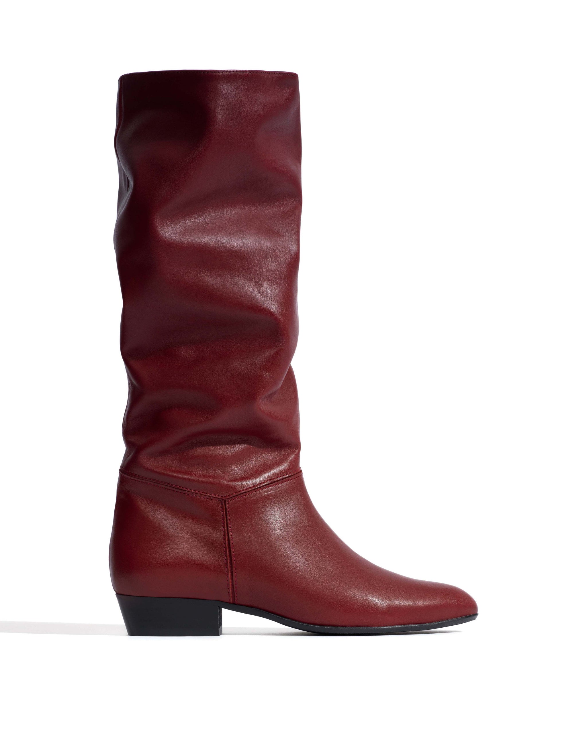 Jasmina 20 Soft calf & suede leather Pomegranate