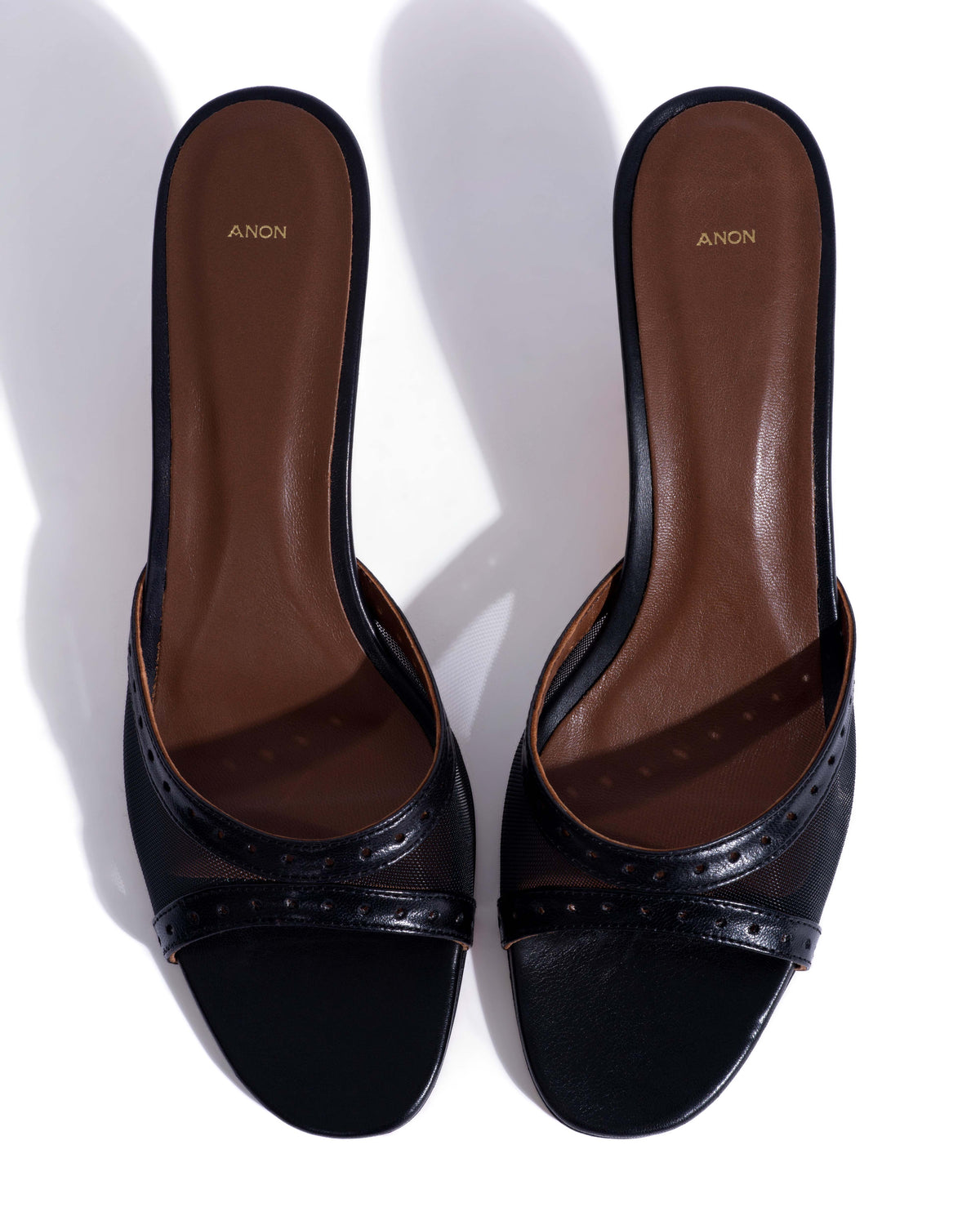 Santhy 50 kitten mesh Shiny lamb & mesh Black