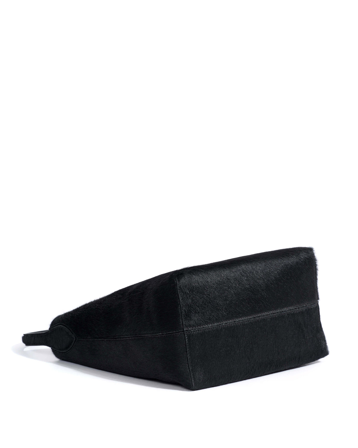 Versa everyday bag Calf hair Black
