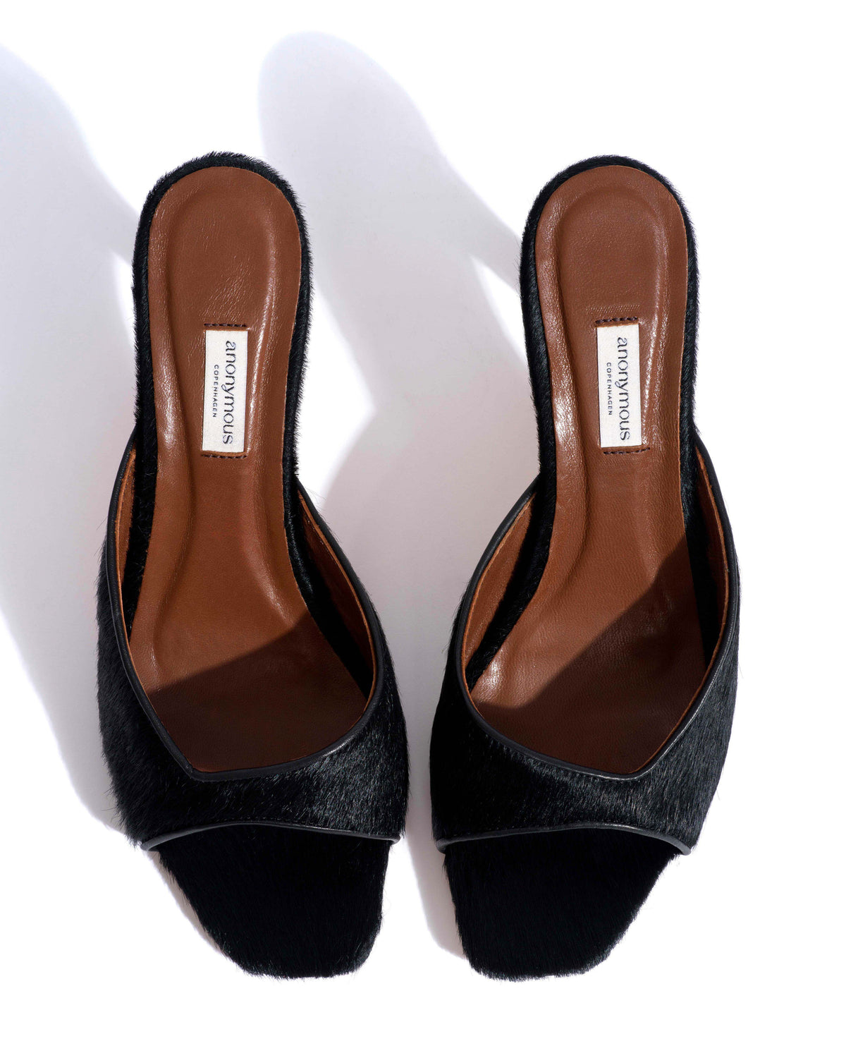 Mazy 75 Calf hair Black