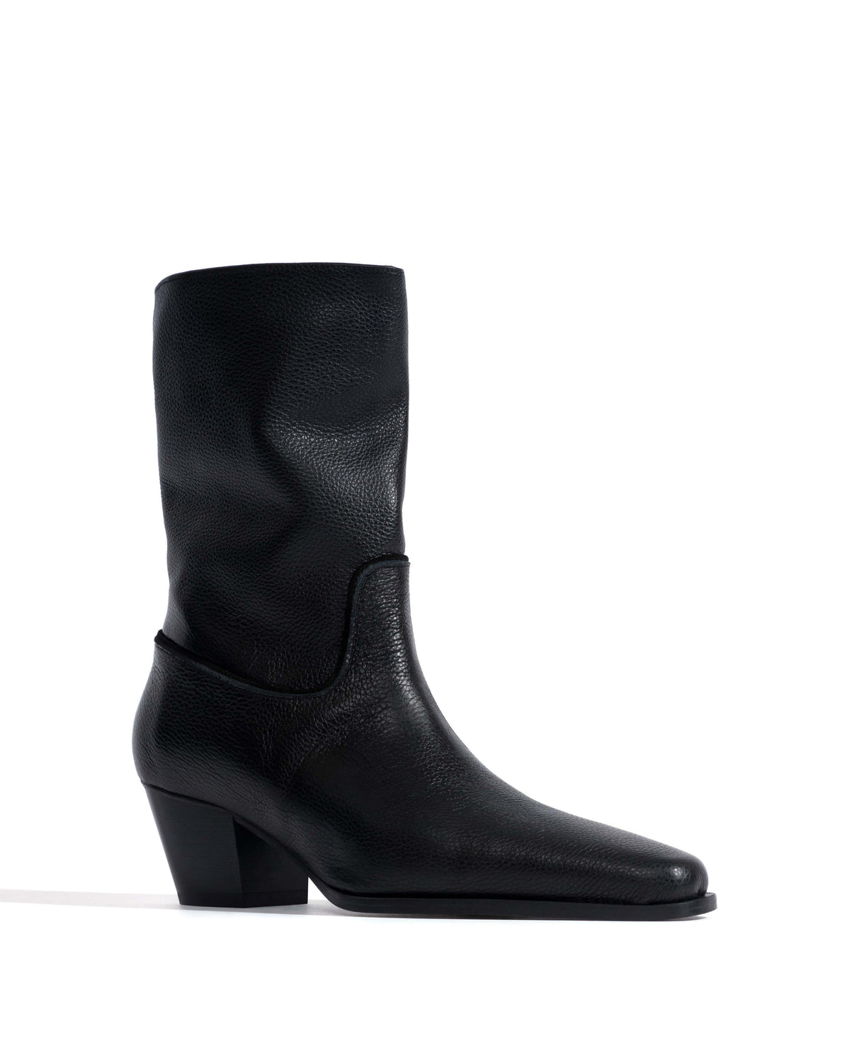 Phanta 50 Natural grain soft calf Black