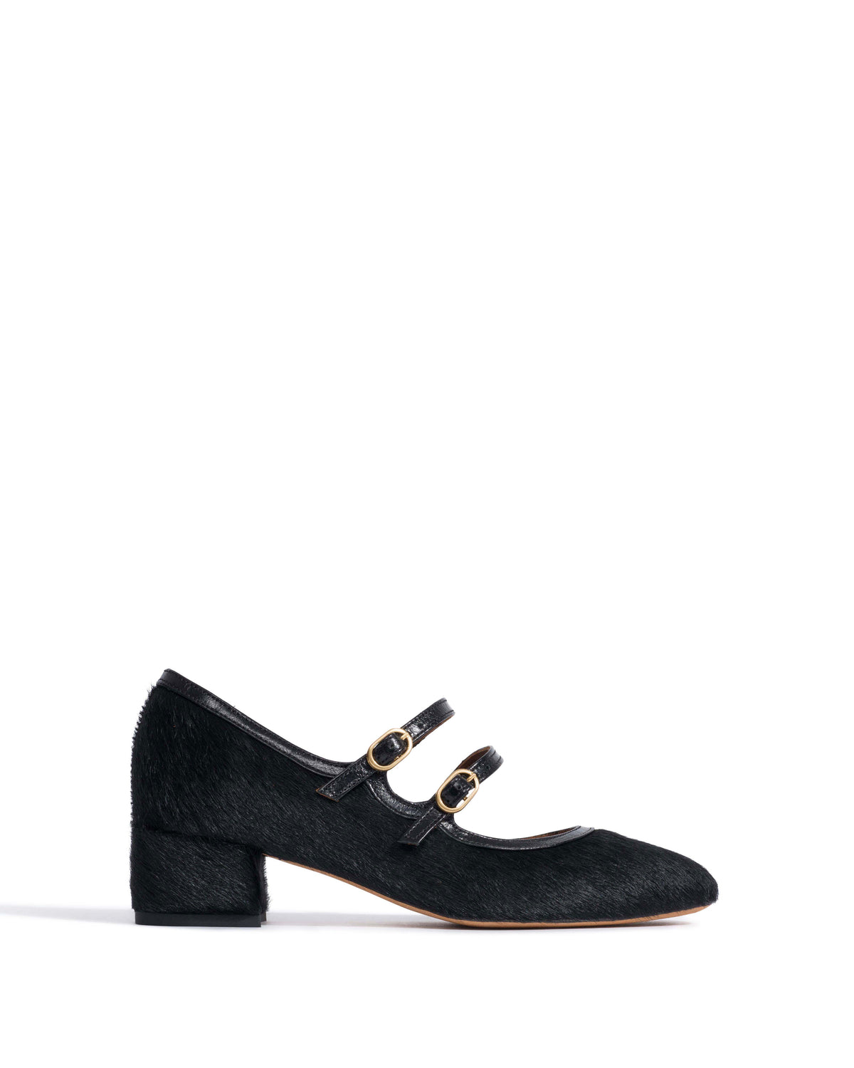 Balie 40 Calf hair Black