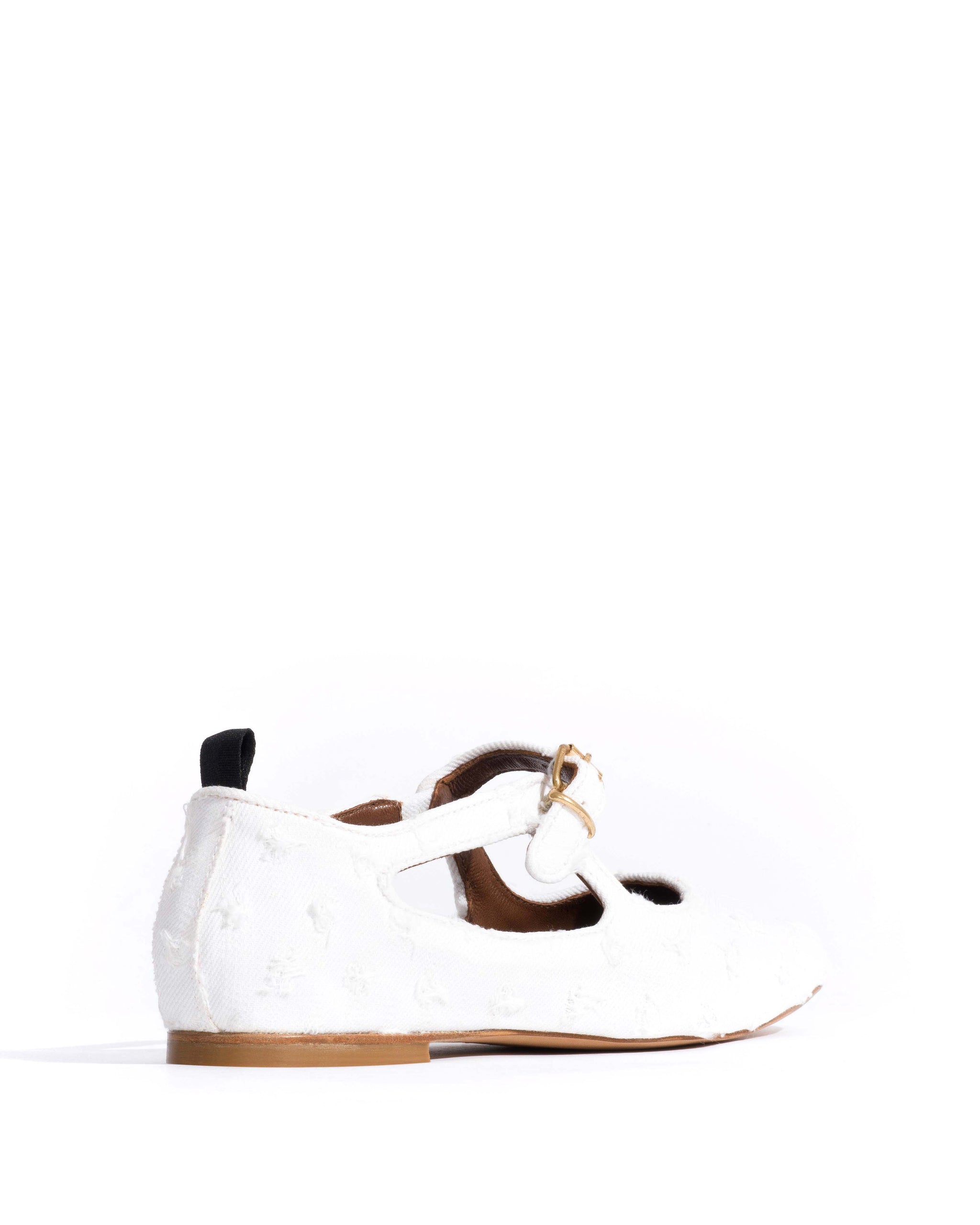 Praise Denim Distressed washed white - Anonymous Copenhagen Flat-loafers & ballerinas & pumps