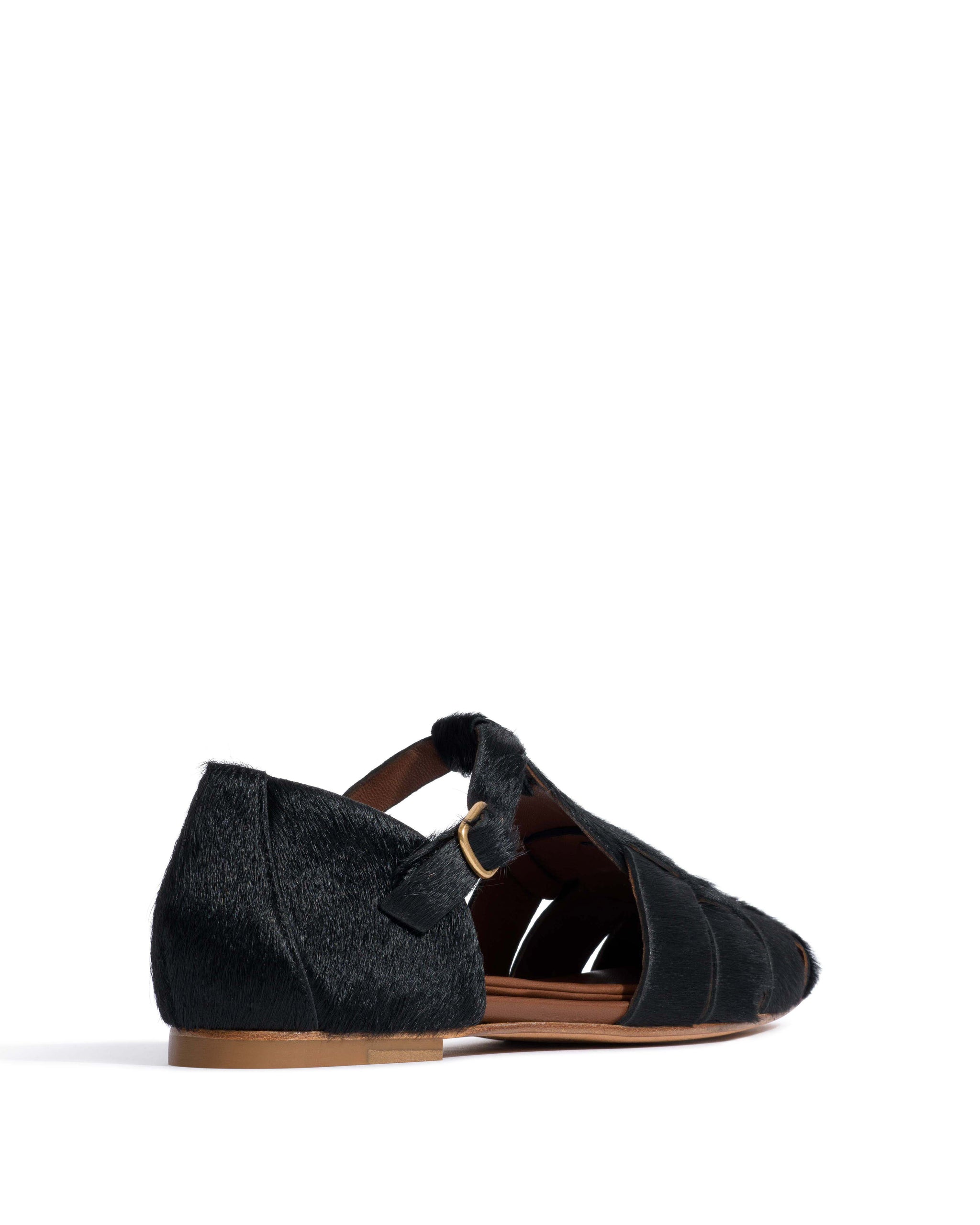Lain flats Calf hair Black - Anonymous Copenhagen Flat-loafers & ballerinas & pumps